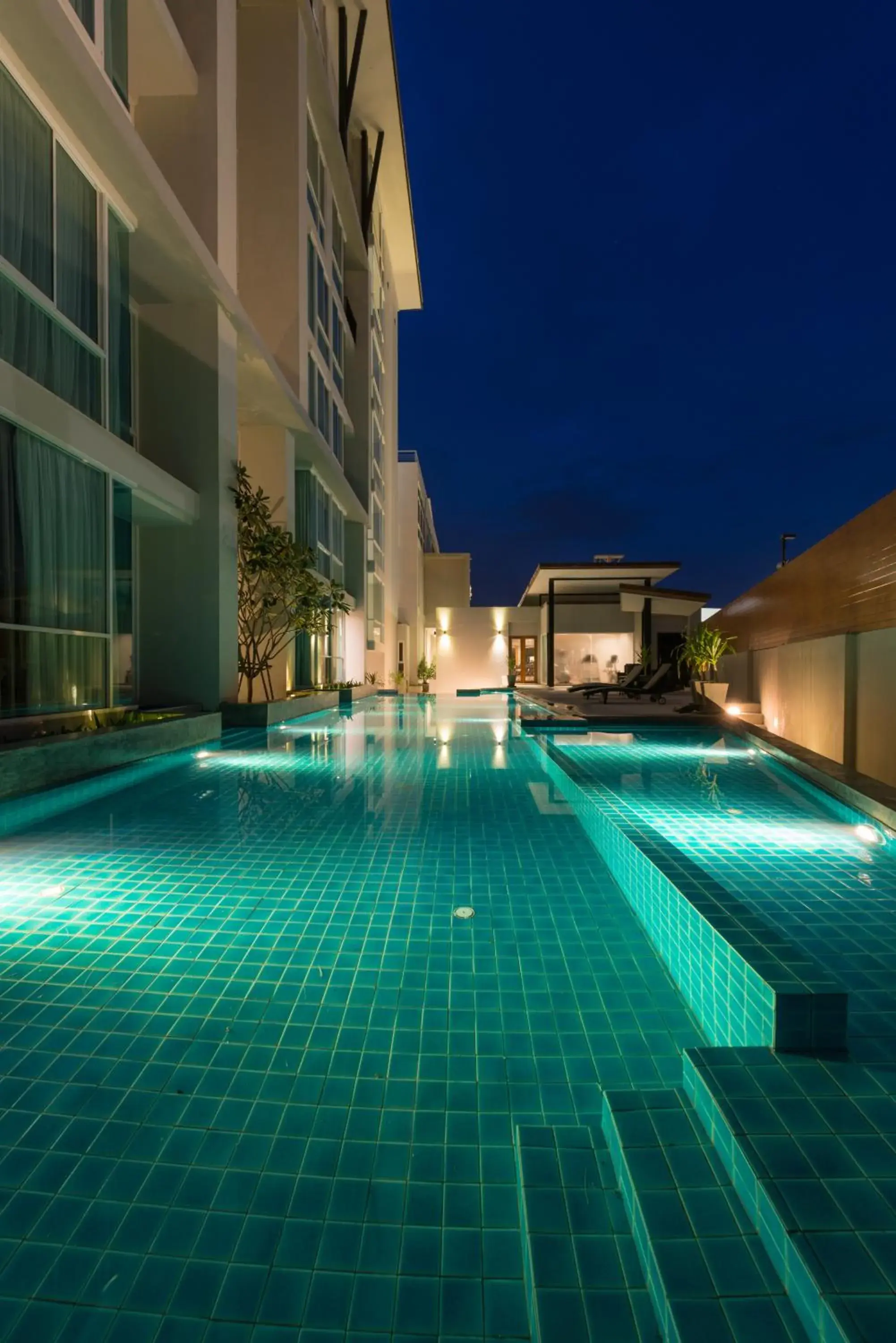 Swimming pool in Grand Vista Hotel Chiangrai Swimming pool in Grand Vista Hotel Chiangrai