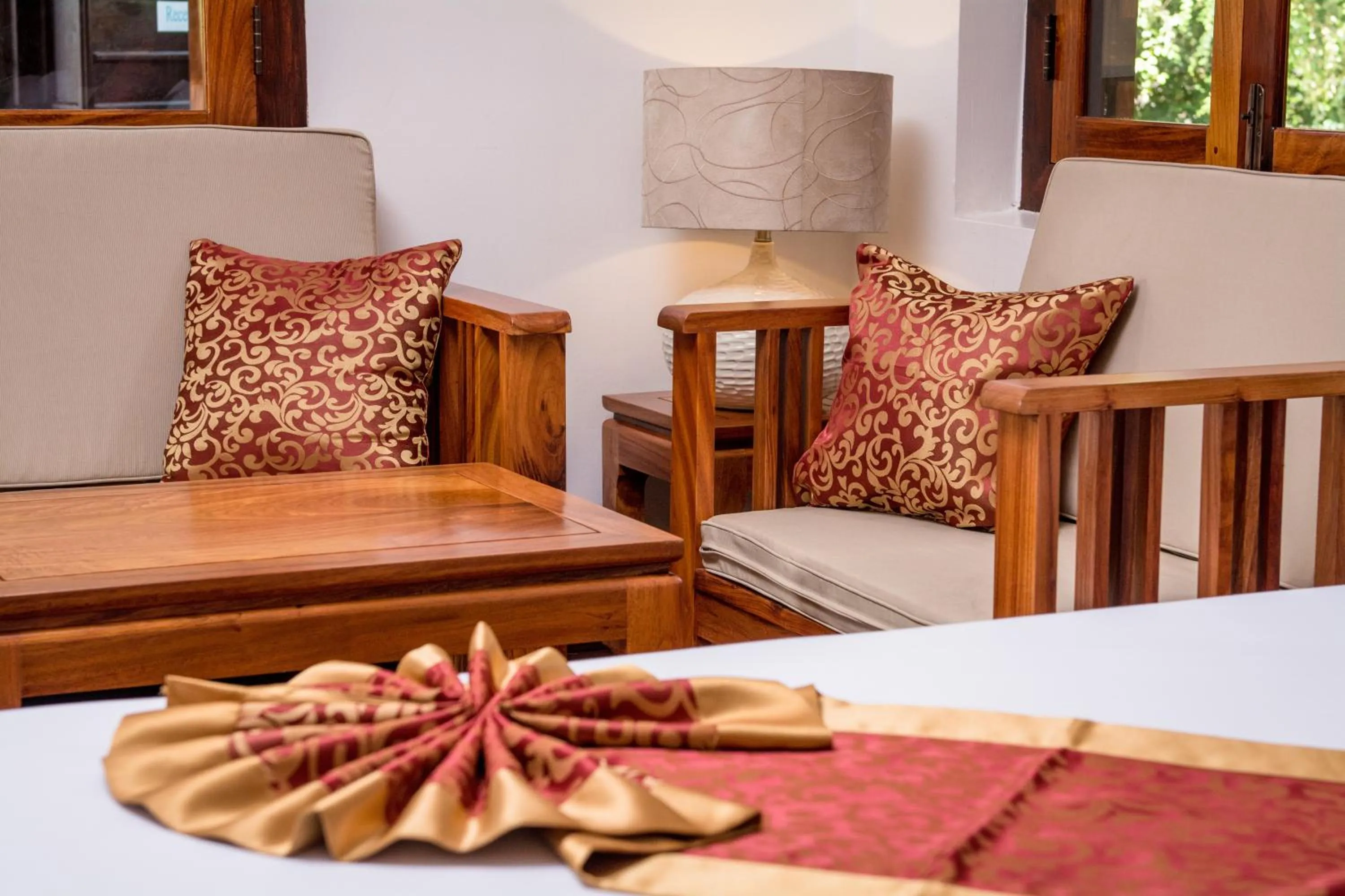 Seating area in Villa Ang Thong