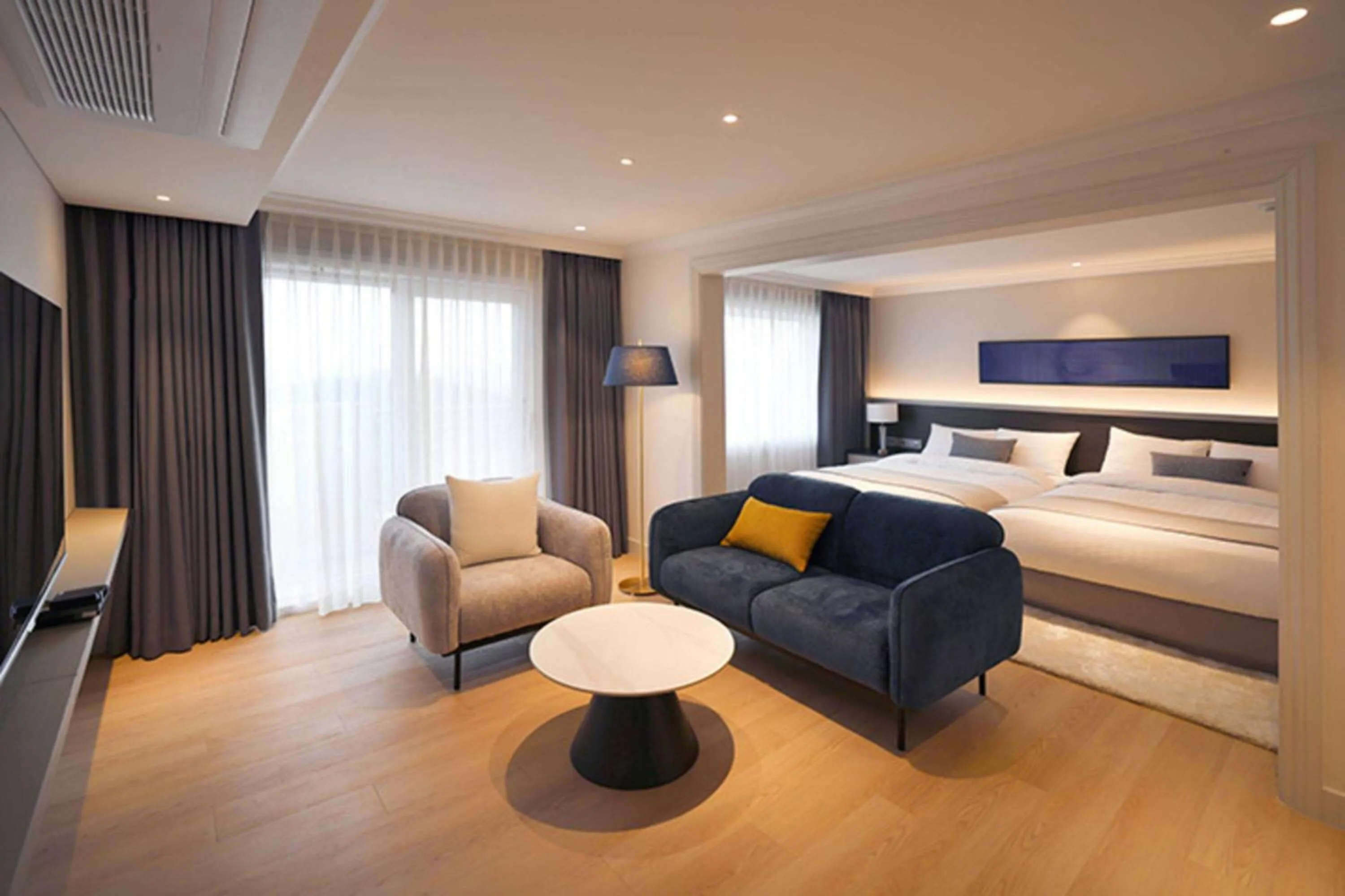 Living room, Bed in La Vie Dor Hotel and Resort, Trademark Collection by Wyndham