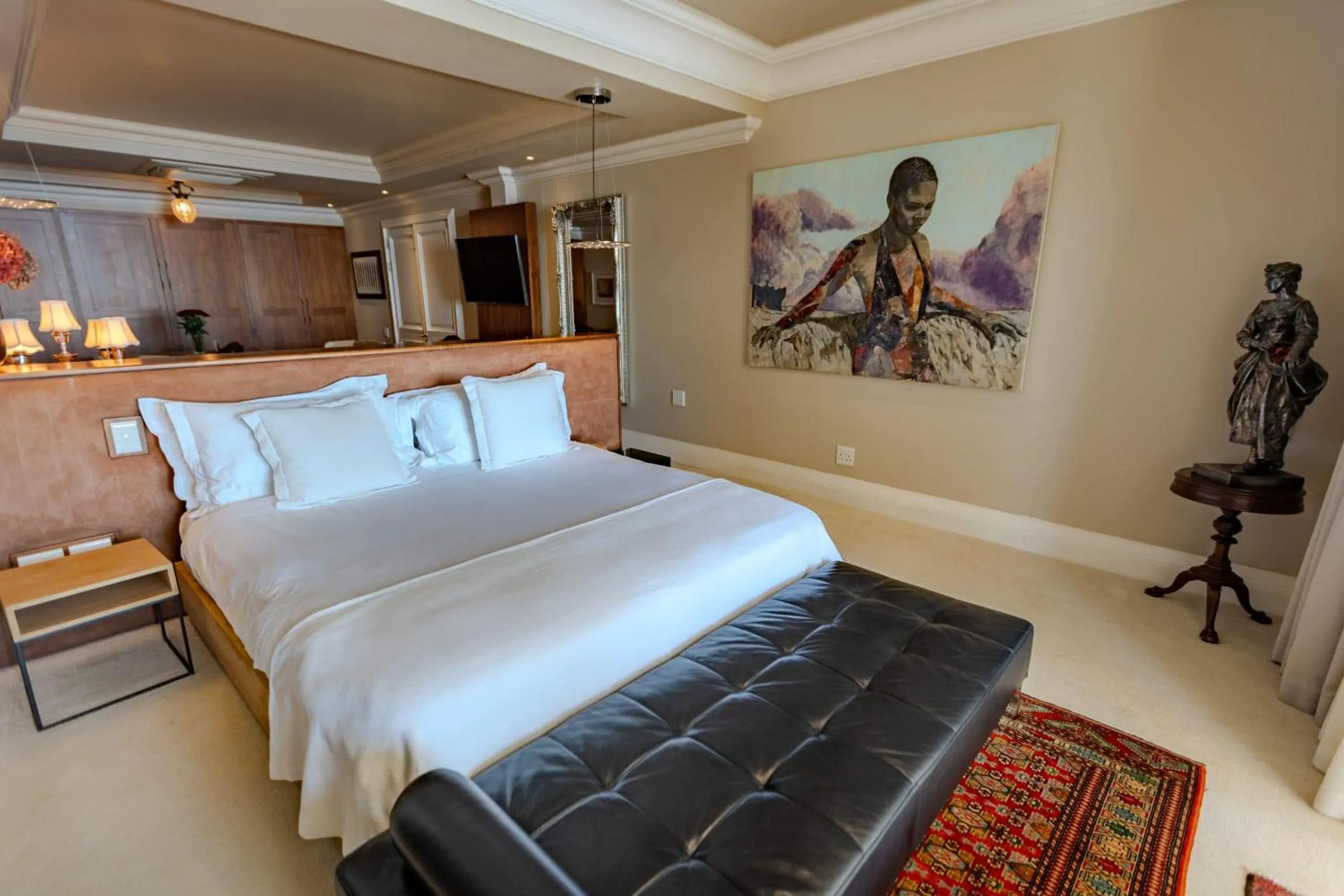 Bed in 21 Nettleton Boutique Hotel & Luxury Residence