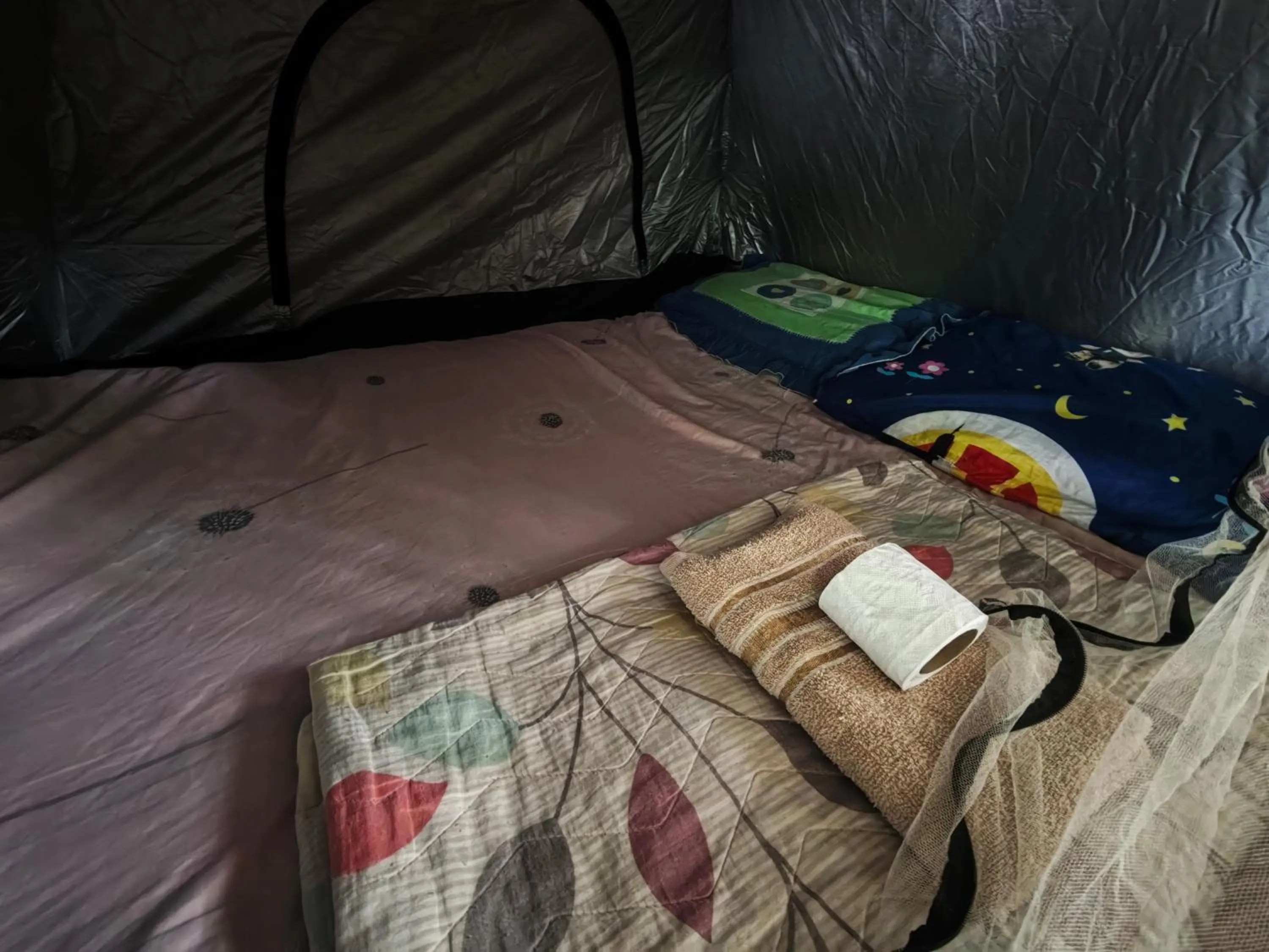 Bed in Pai Forest Resort