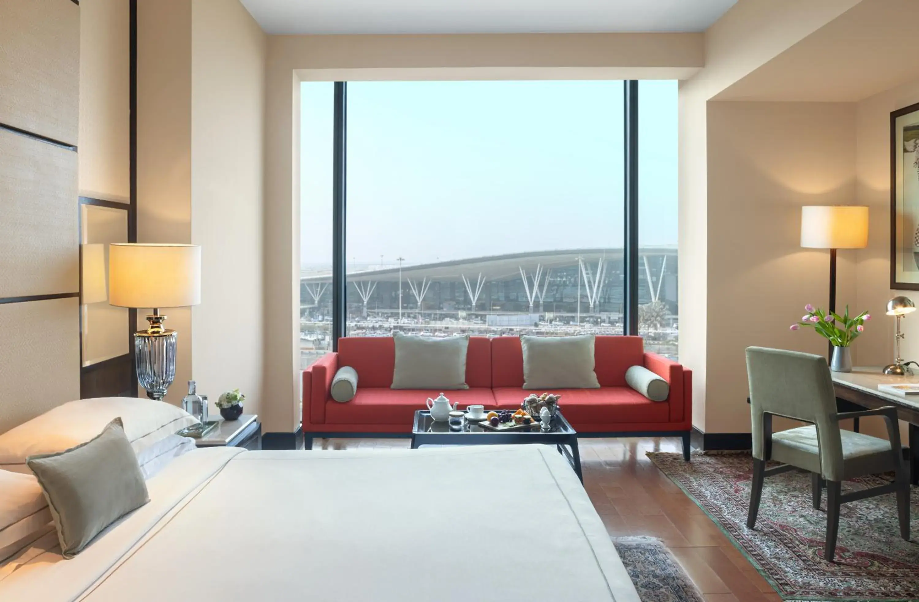 Taj Club Room King Bed-Lounge Access & 2 way Airport Transfers - single occupancy in Taj Bangalore Taj Club Room King Bed-Lounge Access & 2 way Airport Transfers - single occupancy in Taj Bangalore