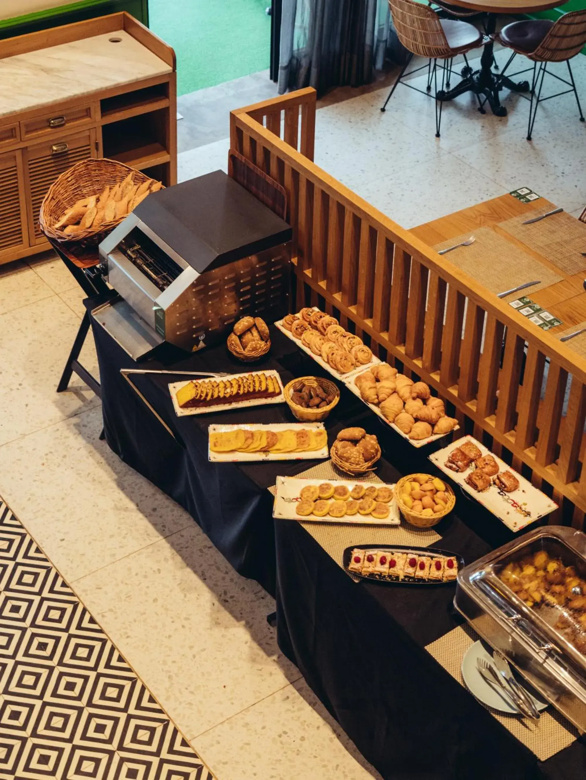 Buffet breakfast in ONOMO Hotel Rabat Terminus Buffet breakfast in ONOMO Hotel Rabat Terminus