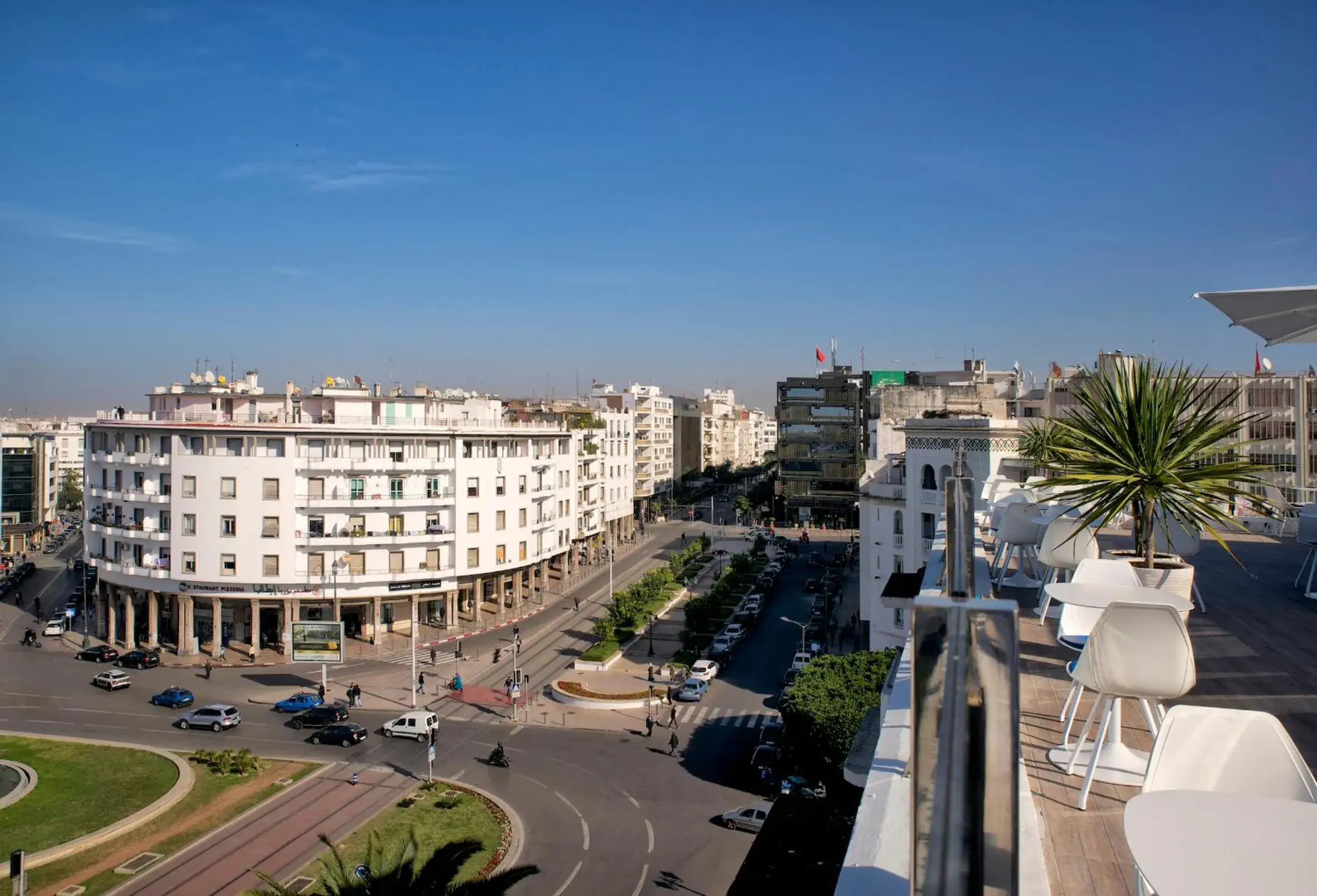 Facade/entrance in ONOMO Hotel Rabat Terminus Facade/entrance in ONOMO Hotel Rabat Terminus