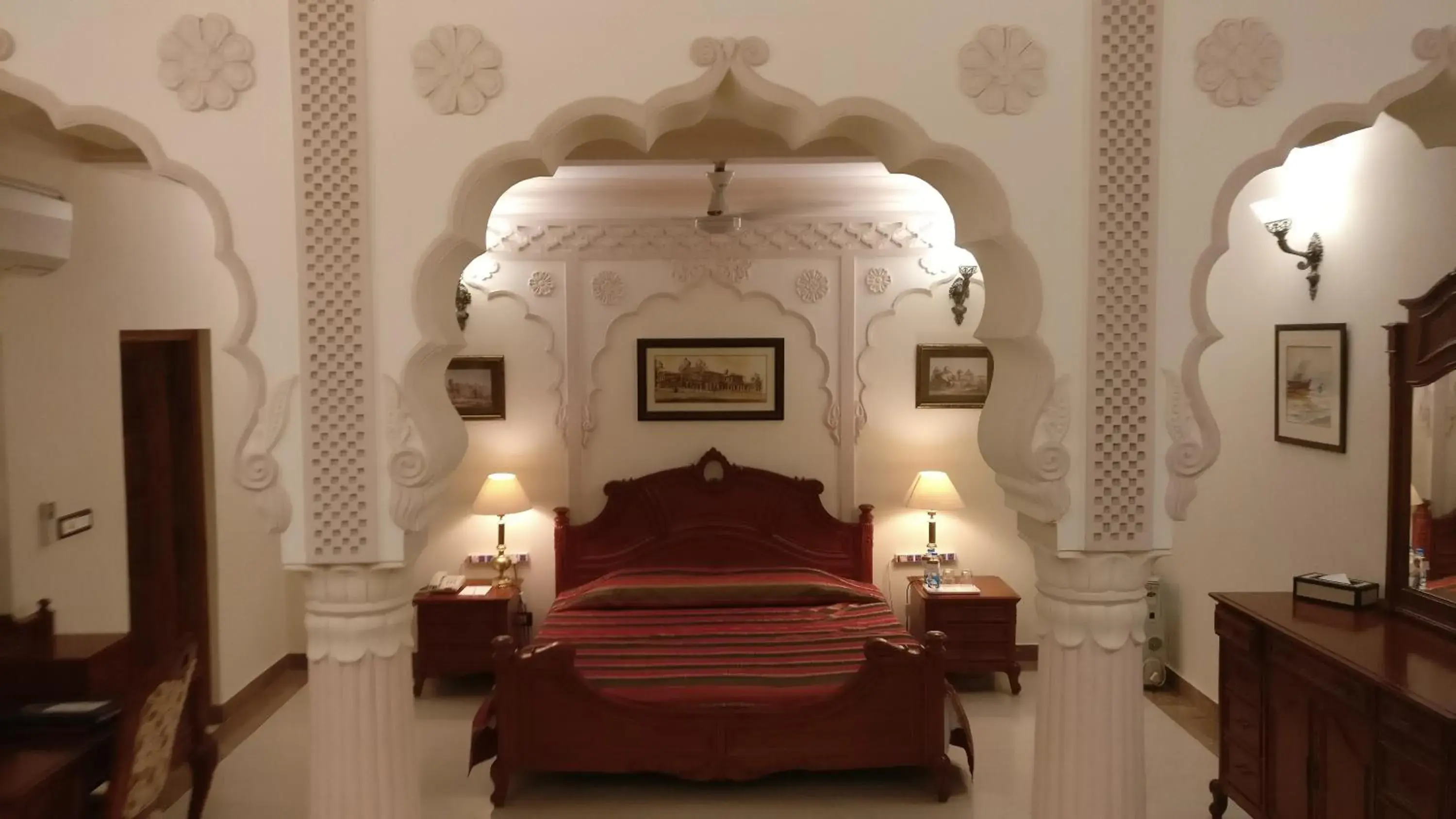 Bedroom, Bed in Welcomhotel by ITC Hotels, Fort & Dunes, Khimsar Bedroom, Bed in Welcomhotel by ITC Hotels, Fort & Dunes, Khimsar