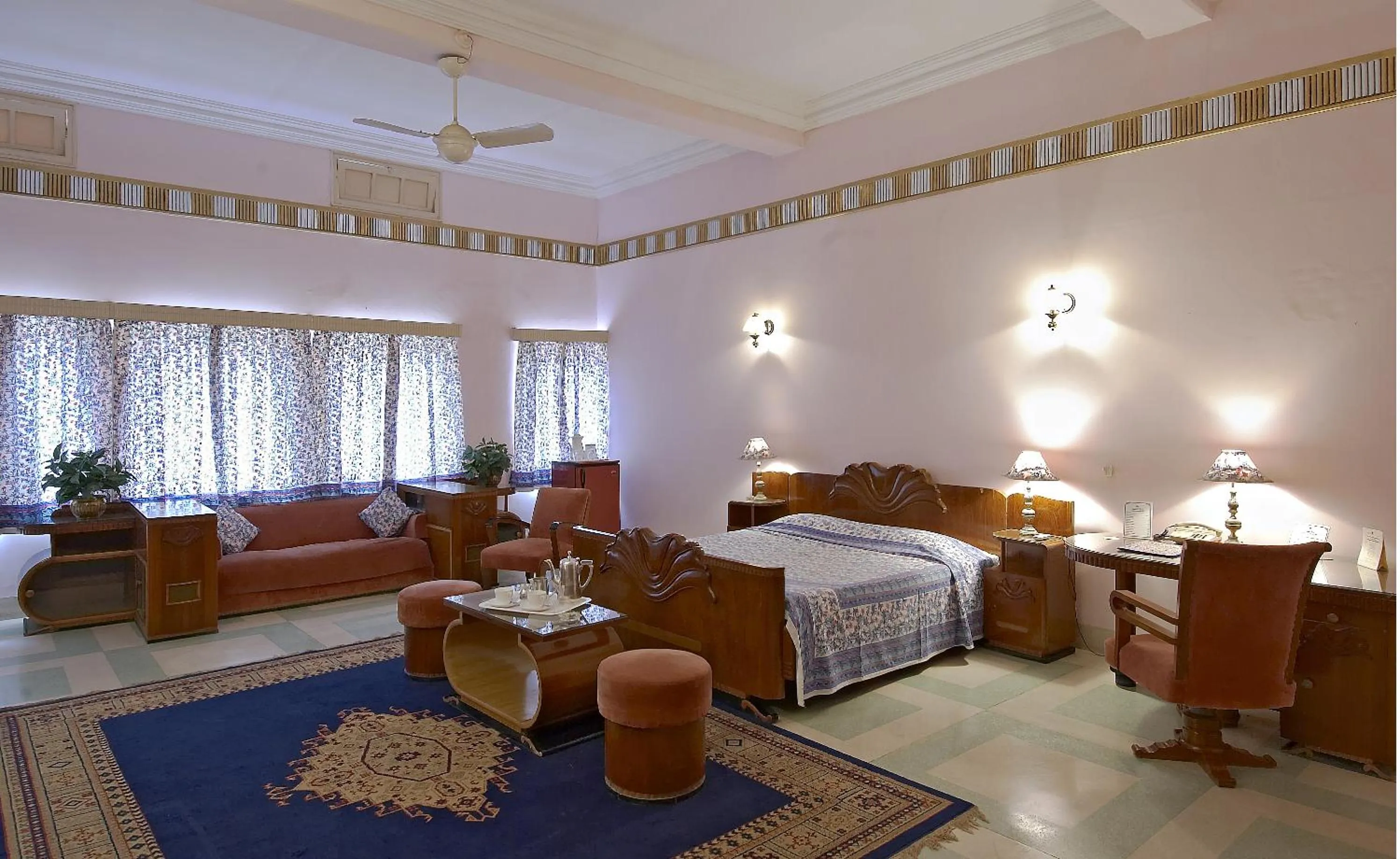 Bedroom, Bed in Welcomhotel by ITC Hotels, Fort & Dunes, Khimsar