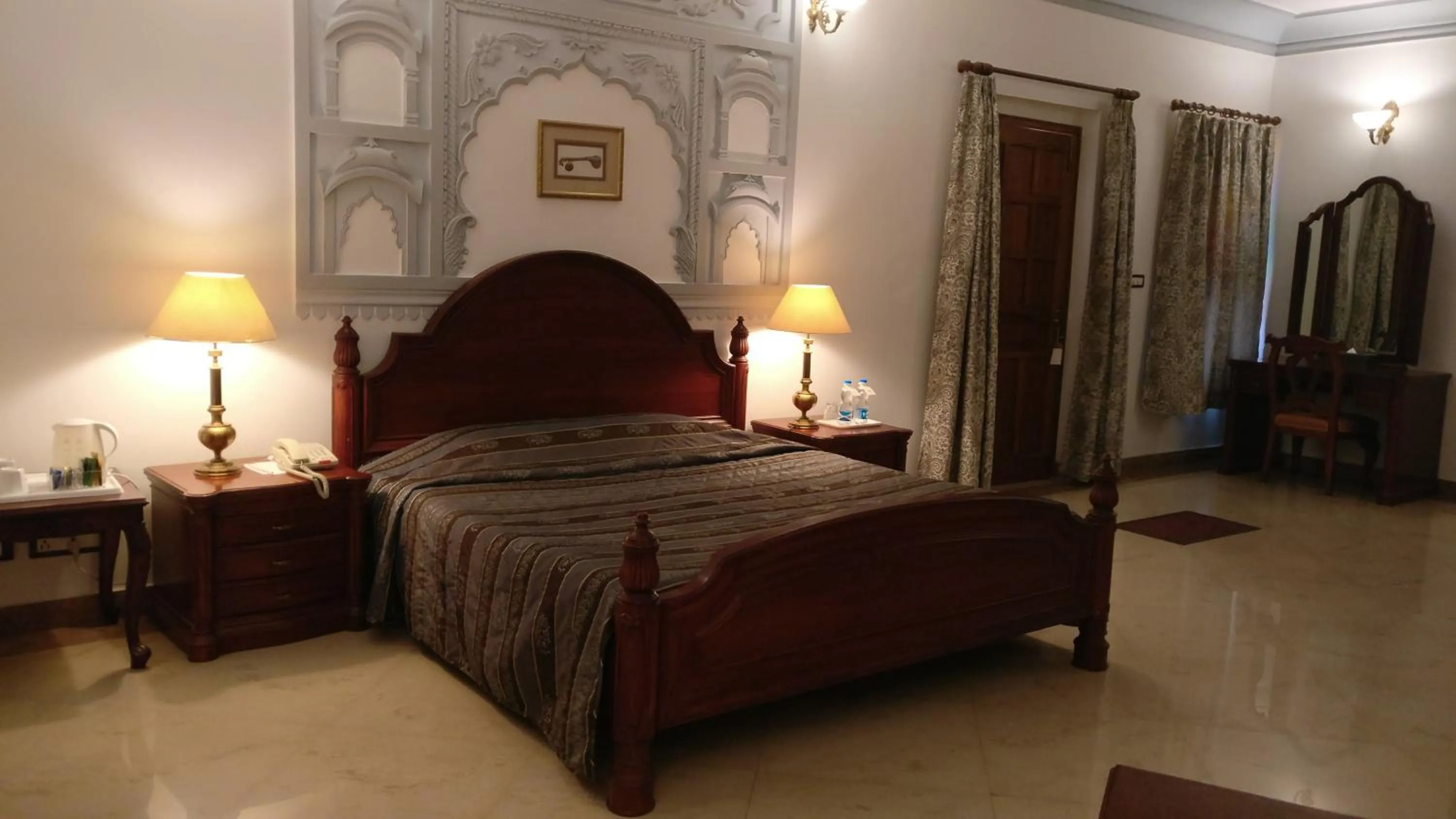 Bedroom, Bed in Welcomhotel by ITC Hotels, Fort & Dunes, Khimsar