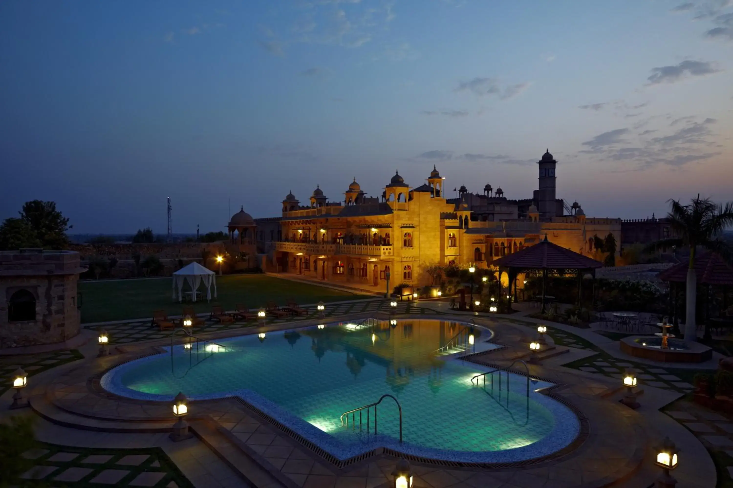 Pool view in Welcomhotel by ITC Hotels, Fort & Dunes, Khimsar Pool view in Welcomhotel by ITC Hotels, Fort & Dunes, Khimsar