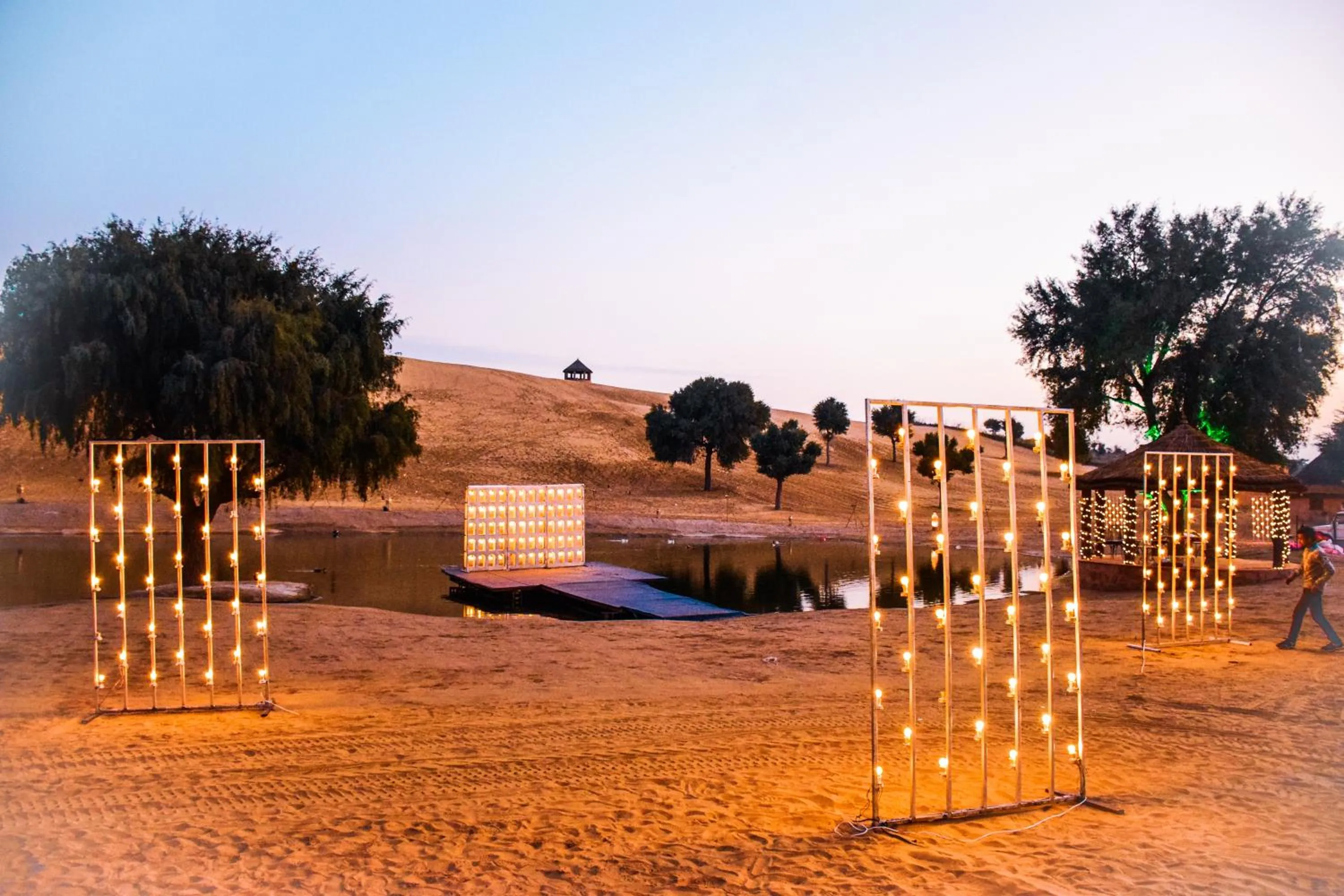 Natural landscape in Welcomhotel by ITC Hotels, Fort & Dunes, Khimsar