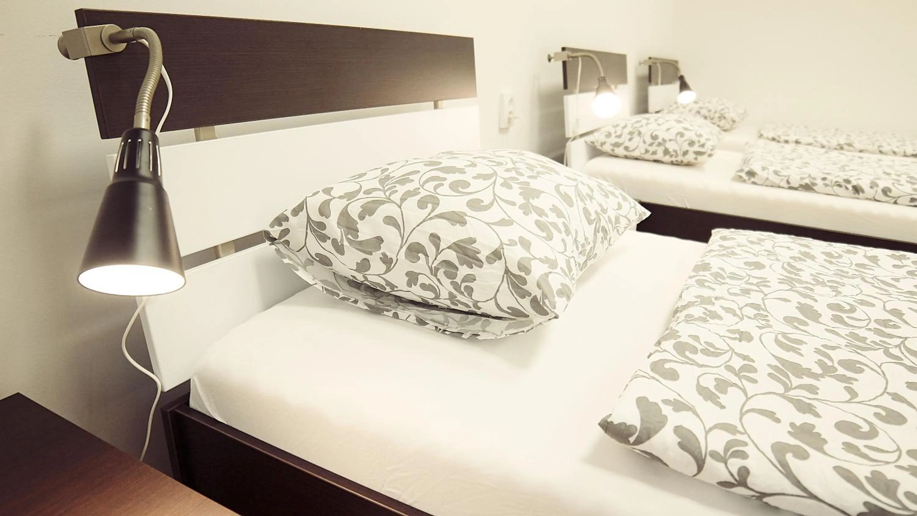 Decorative detail, Bed in Hostel Folks