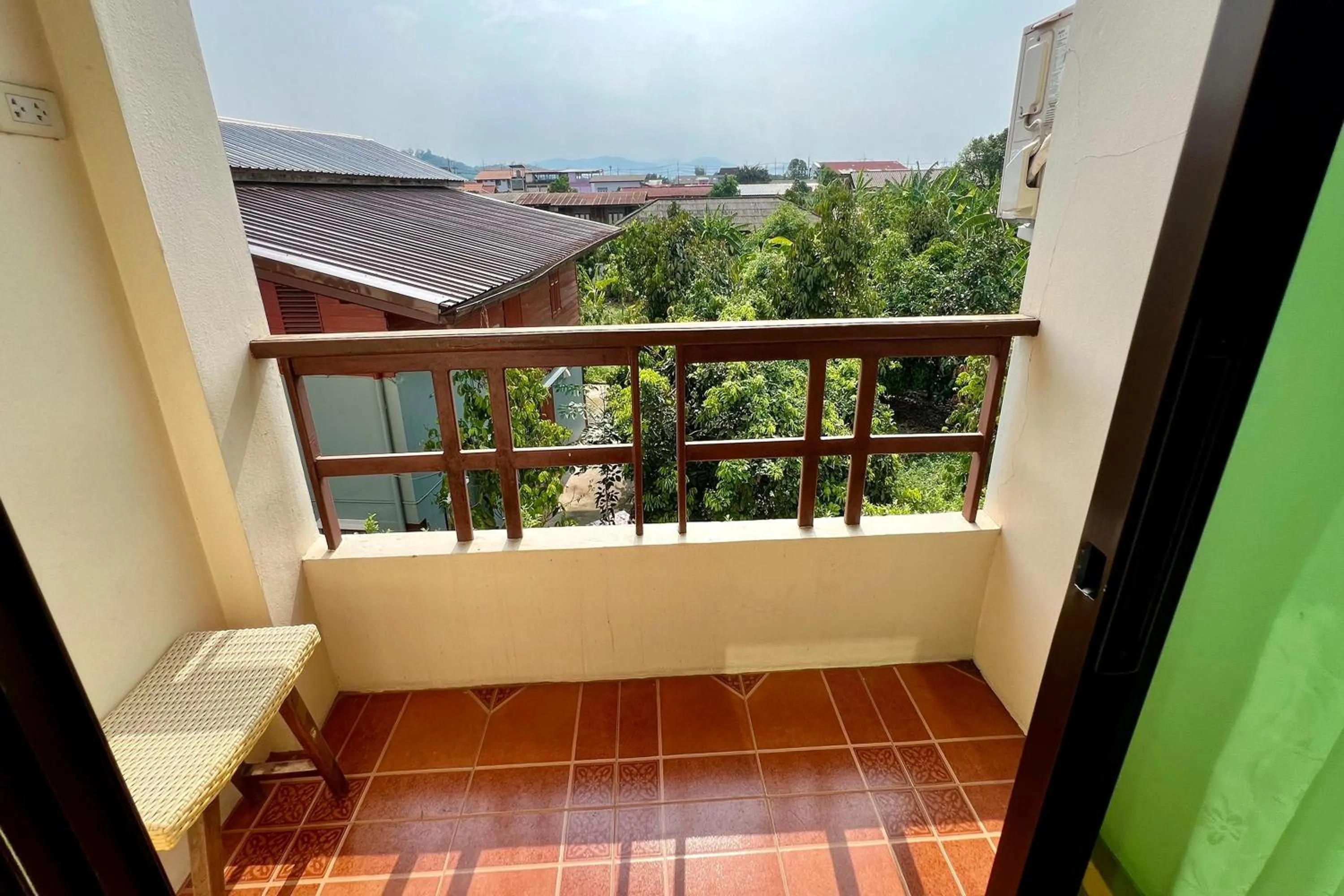 Balcony/Terrace in Sawadeelanna Hotel