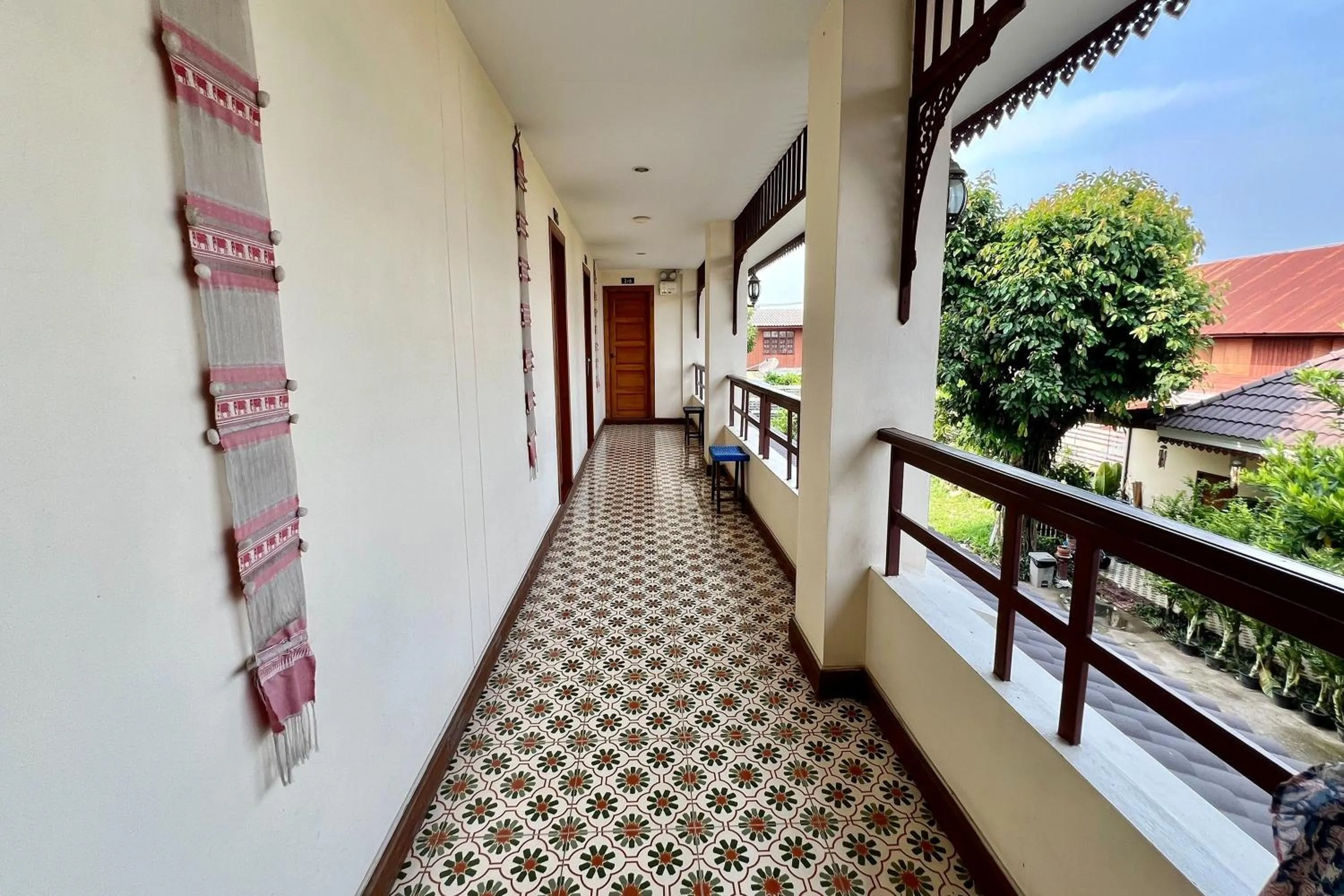 Balcony/Terrace in Sawadeelanna Hotel