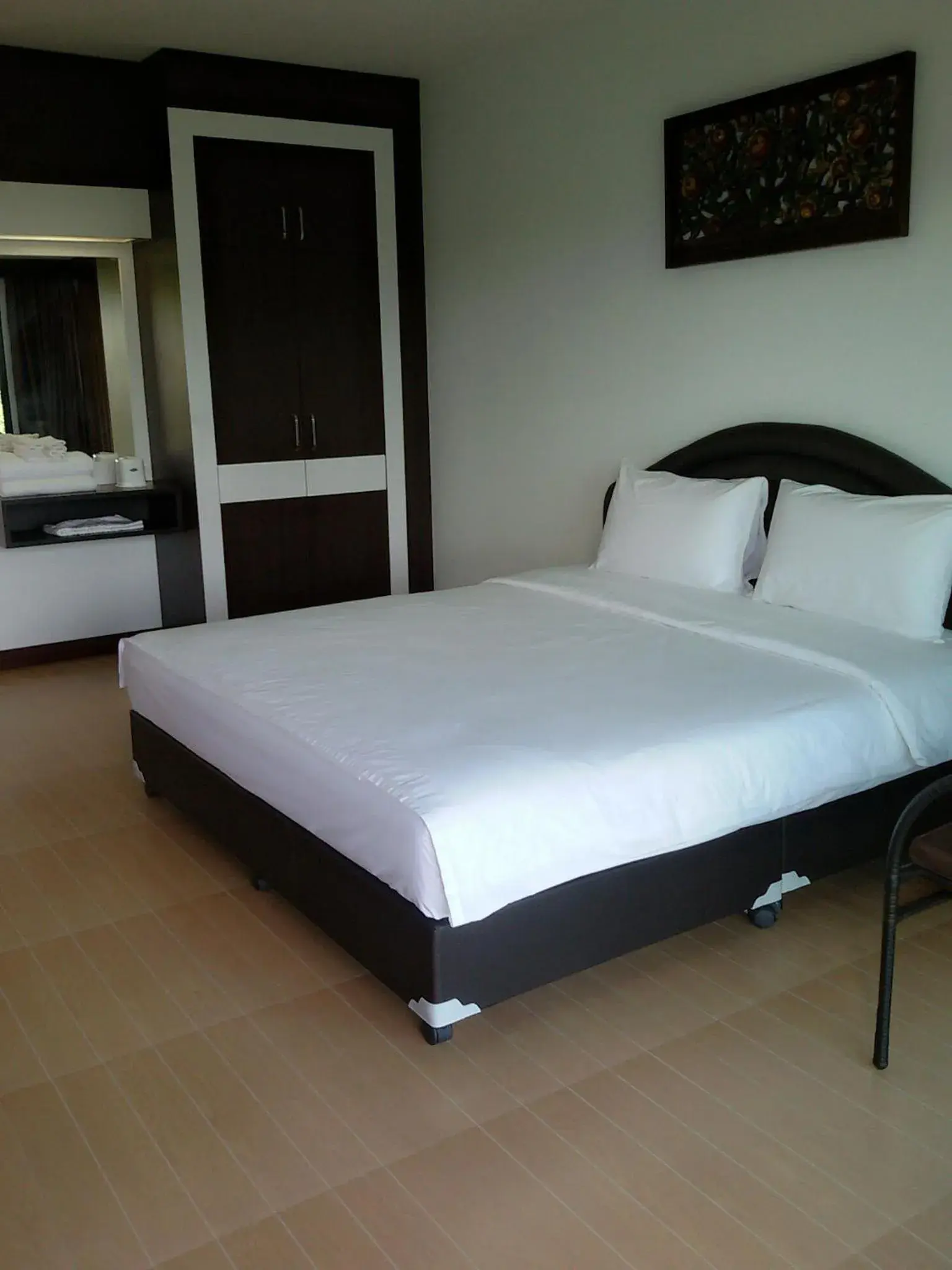 Bed in Evergreen Resort Chanthaburi Bed in Evergreen Resort Chanthaburi