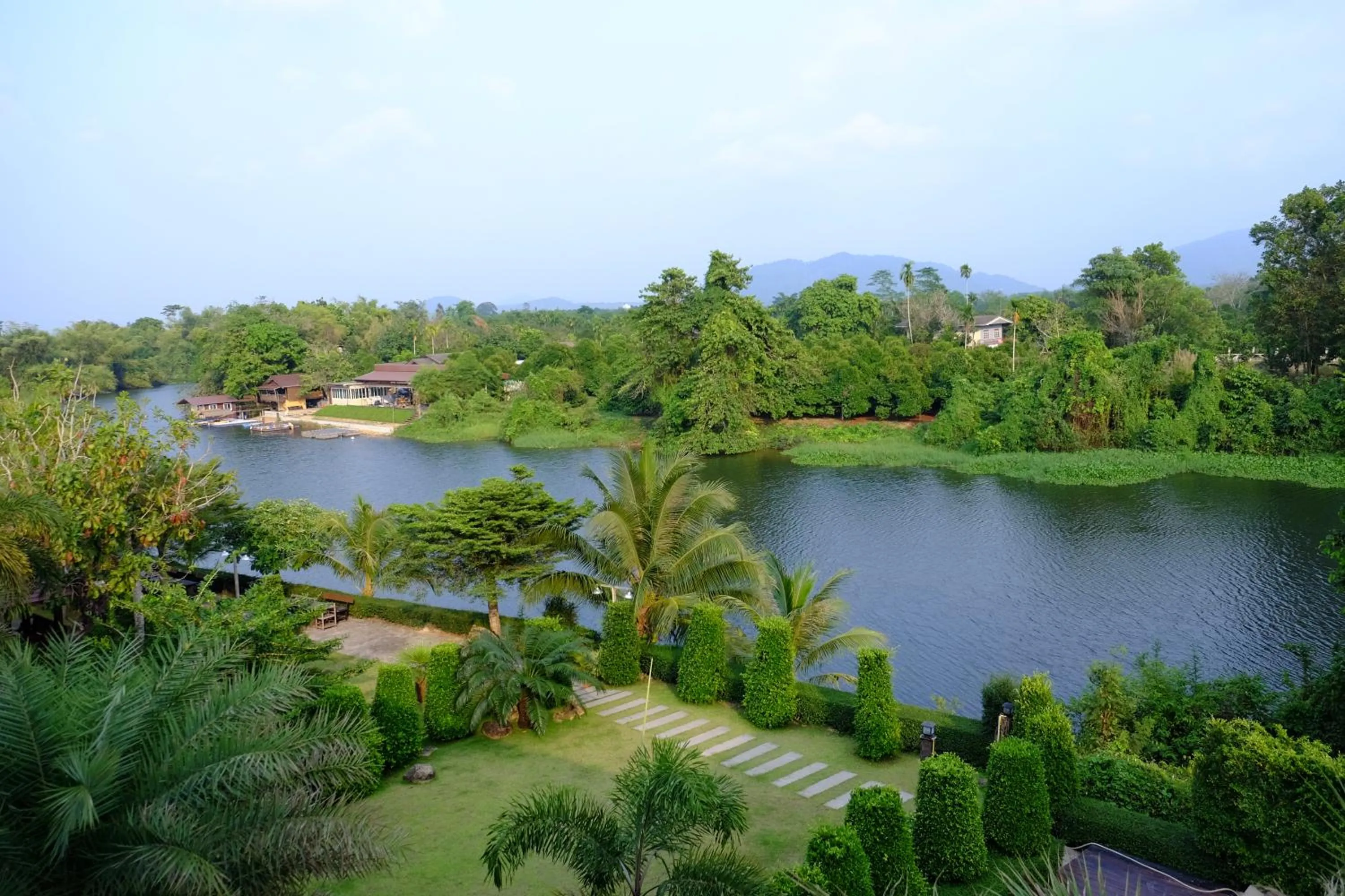 River view in Evergreen Resort Chanthaburi