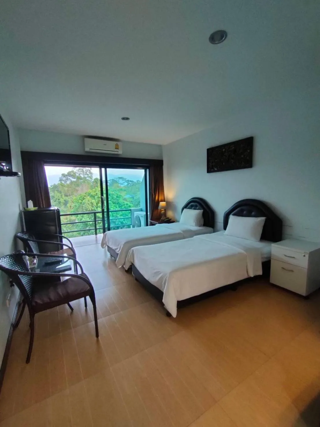 Bedroom, Bed in Evergreen Resort Chanthaburi