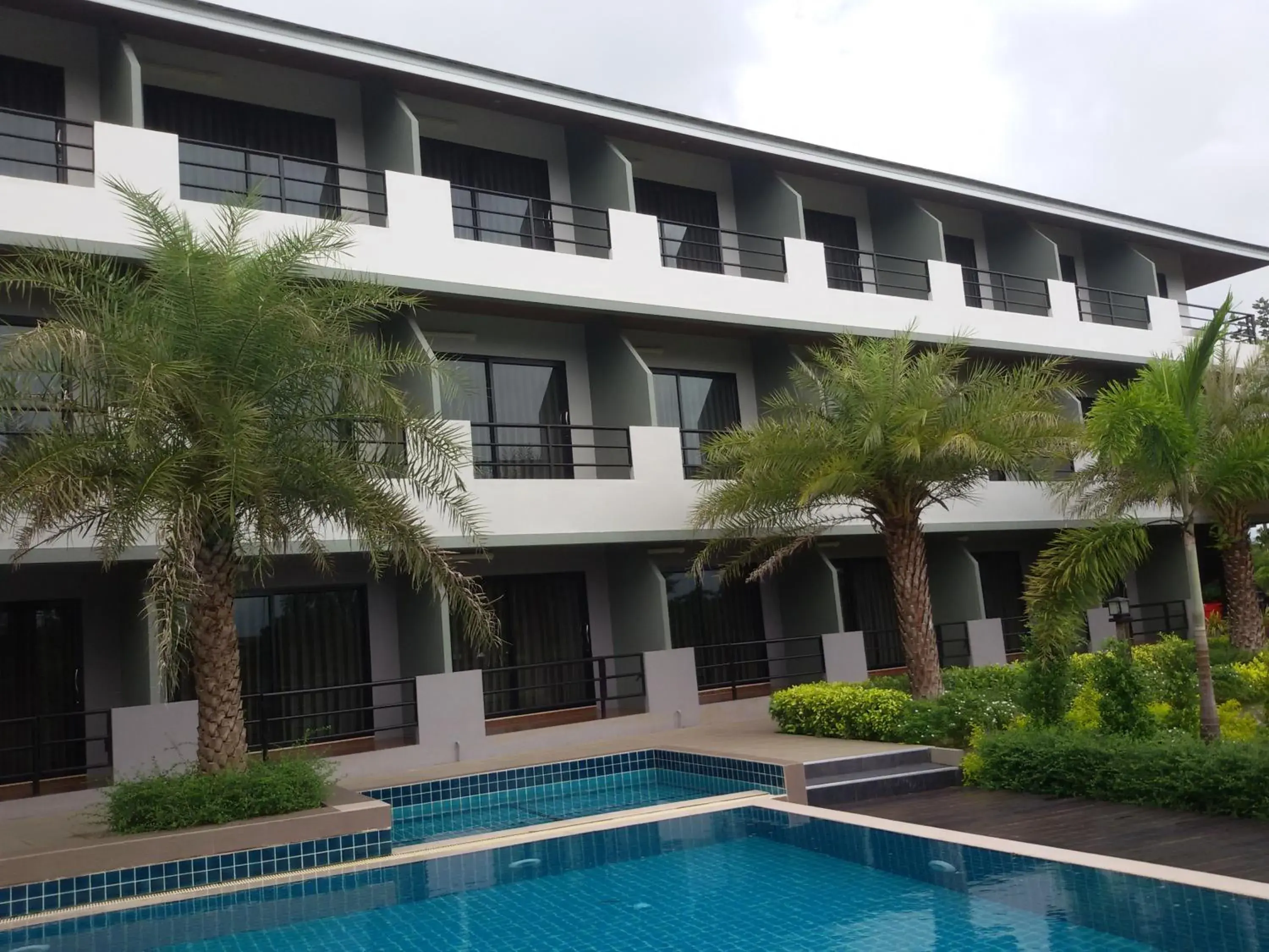 Property building in Evergreen Resort Chanthaburi Property building in Evergreen Resort Chanthaburi