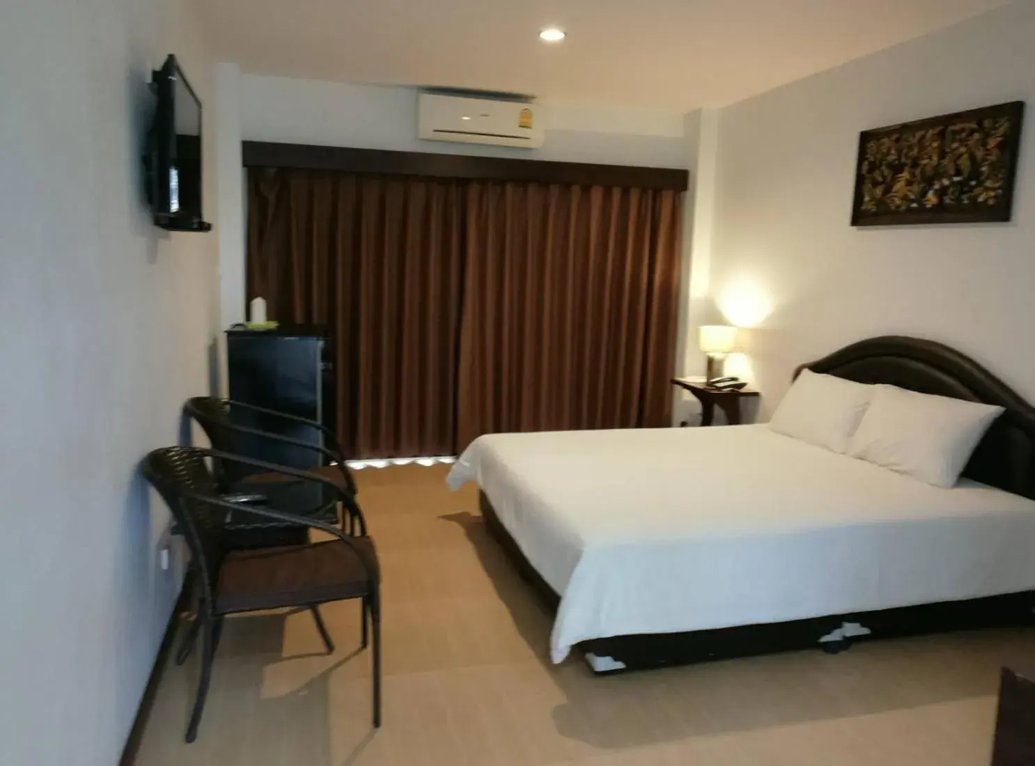 Bed in Evergreen Resort Chanthaburi Bed in Evergreen Resort Chanthaburi