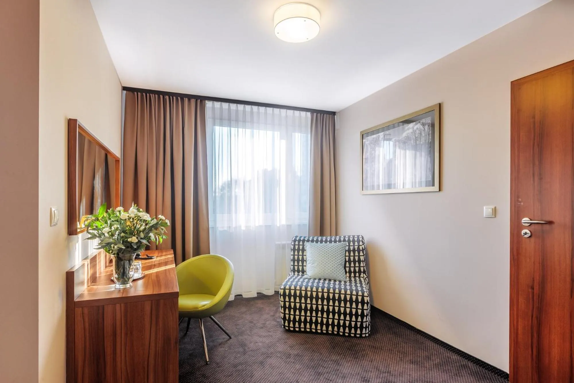 Seating area in Hotel Tarnovia