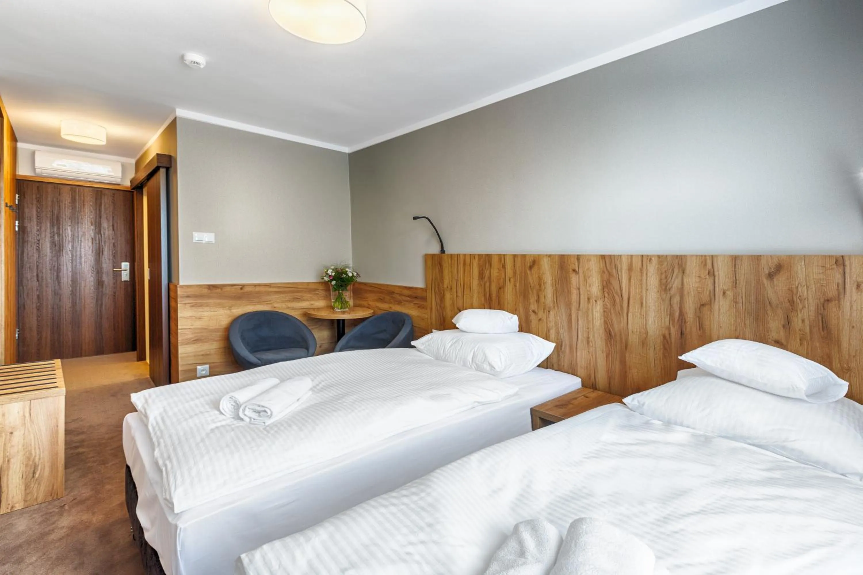 Bed in Hotel Tarnovia