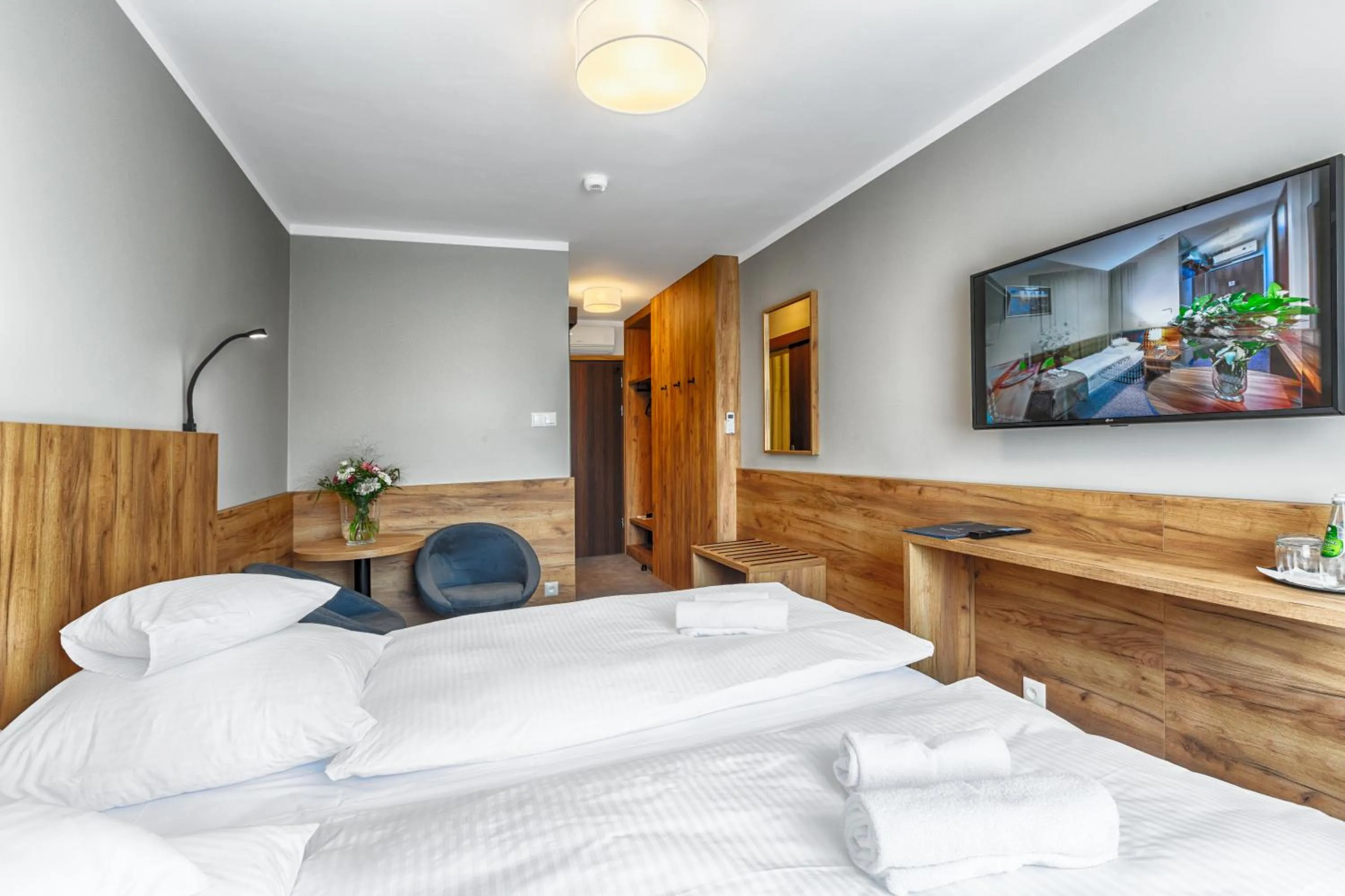 Bed in Hotel Tarnovia