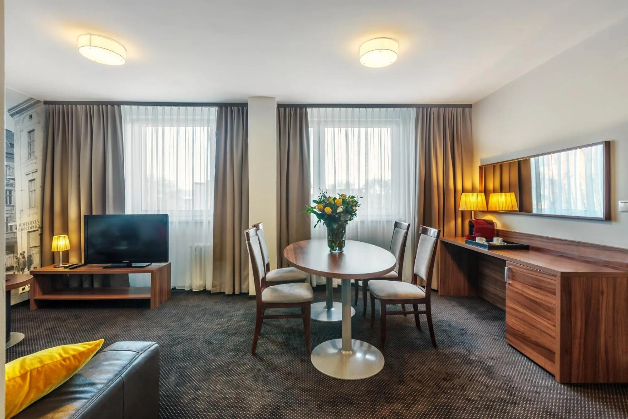 Living room in Hotel Tarnovia