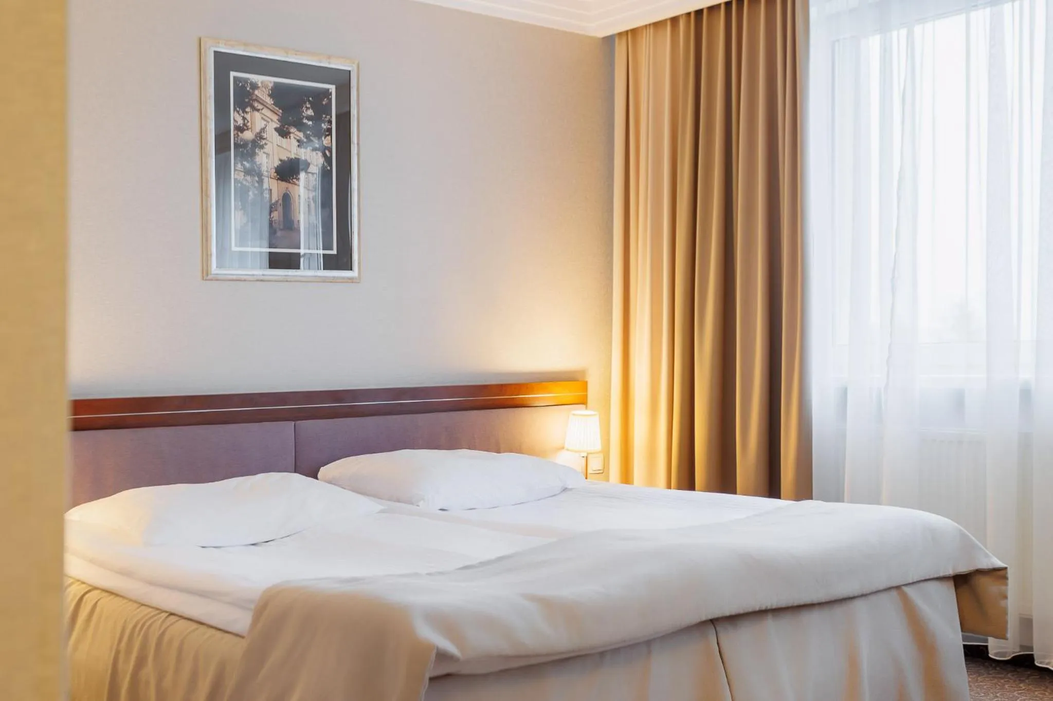 Bed in Hotel Tarnovia