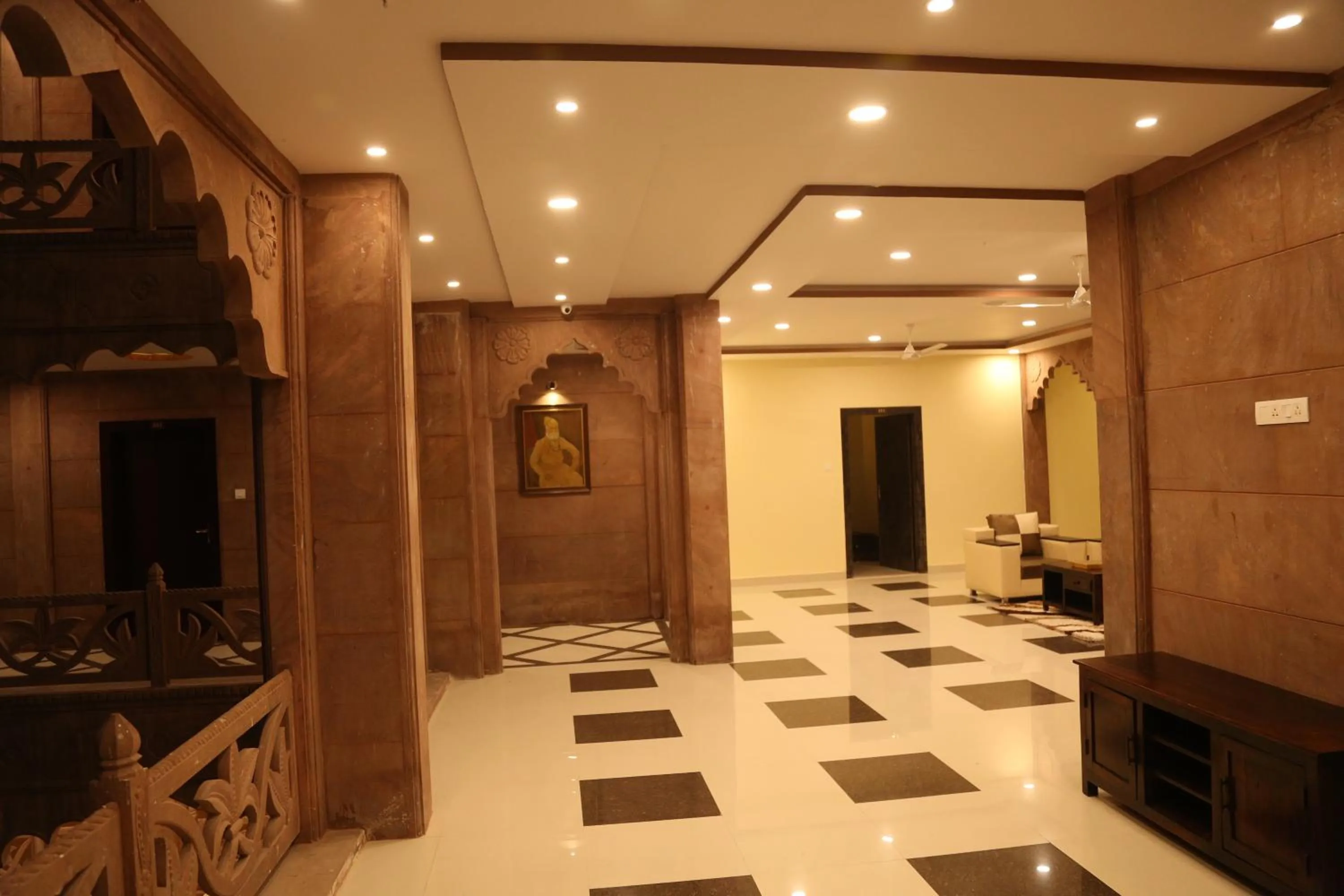 Balcony/Terrace in Om Heritage Haveli