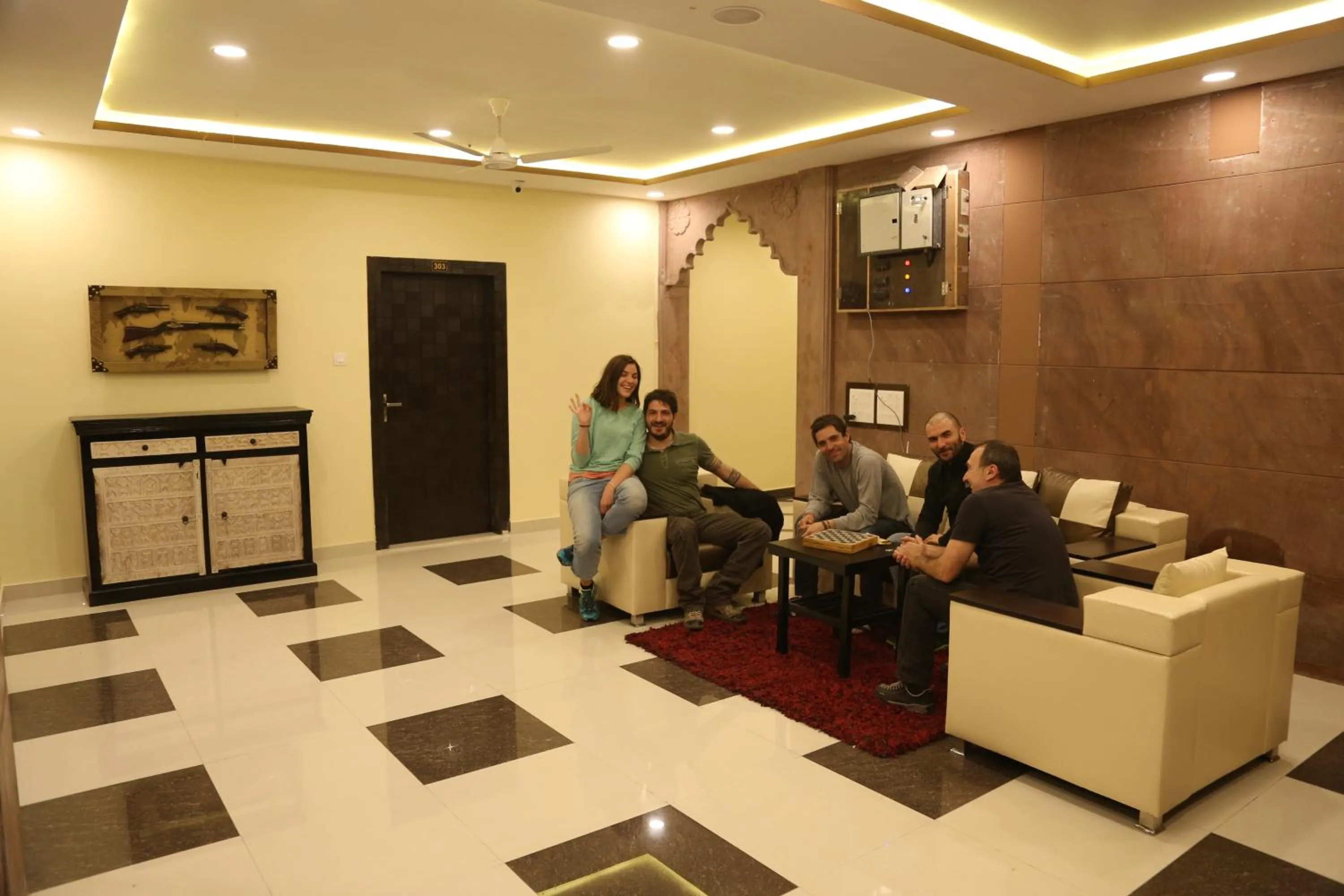 Area and facilities in Om Heritage Haveli