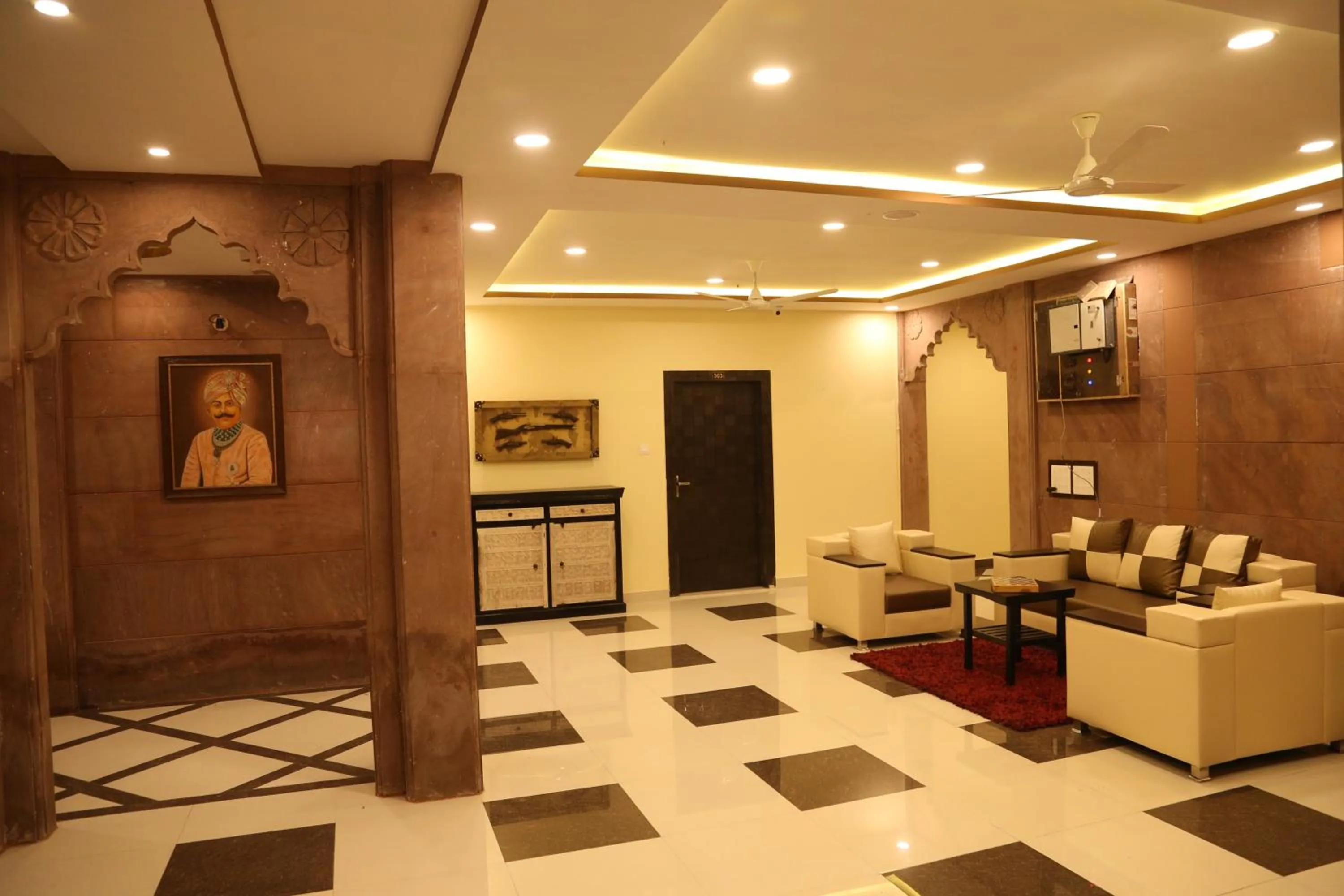 Area and facilities in Om Heritage Haveli