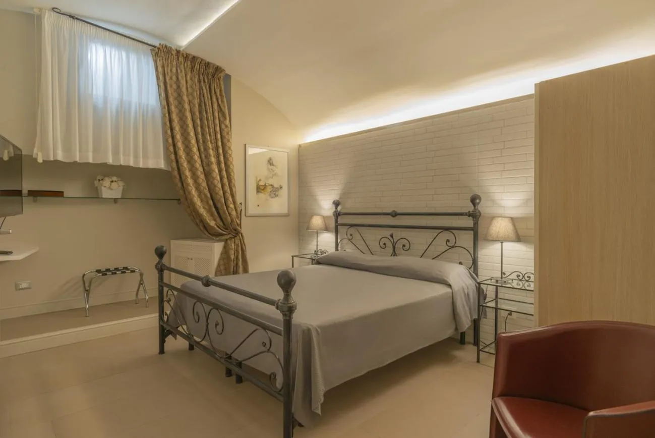 Bedroom, Bed in Etruria Relais and Wine