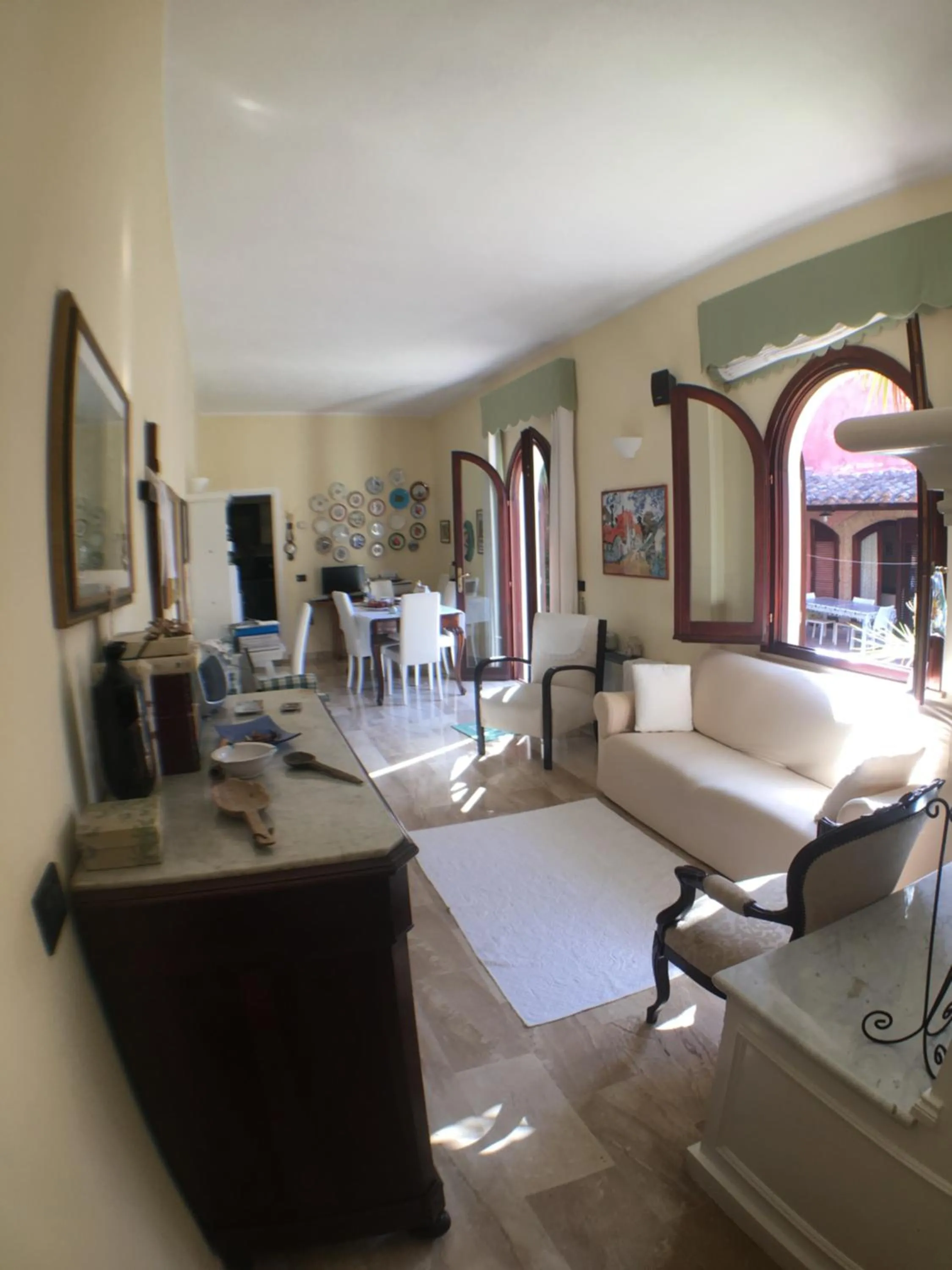 Living room in Corte Arrubia