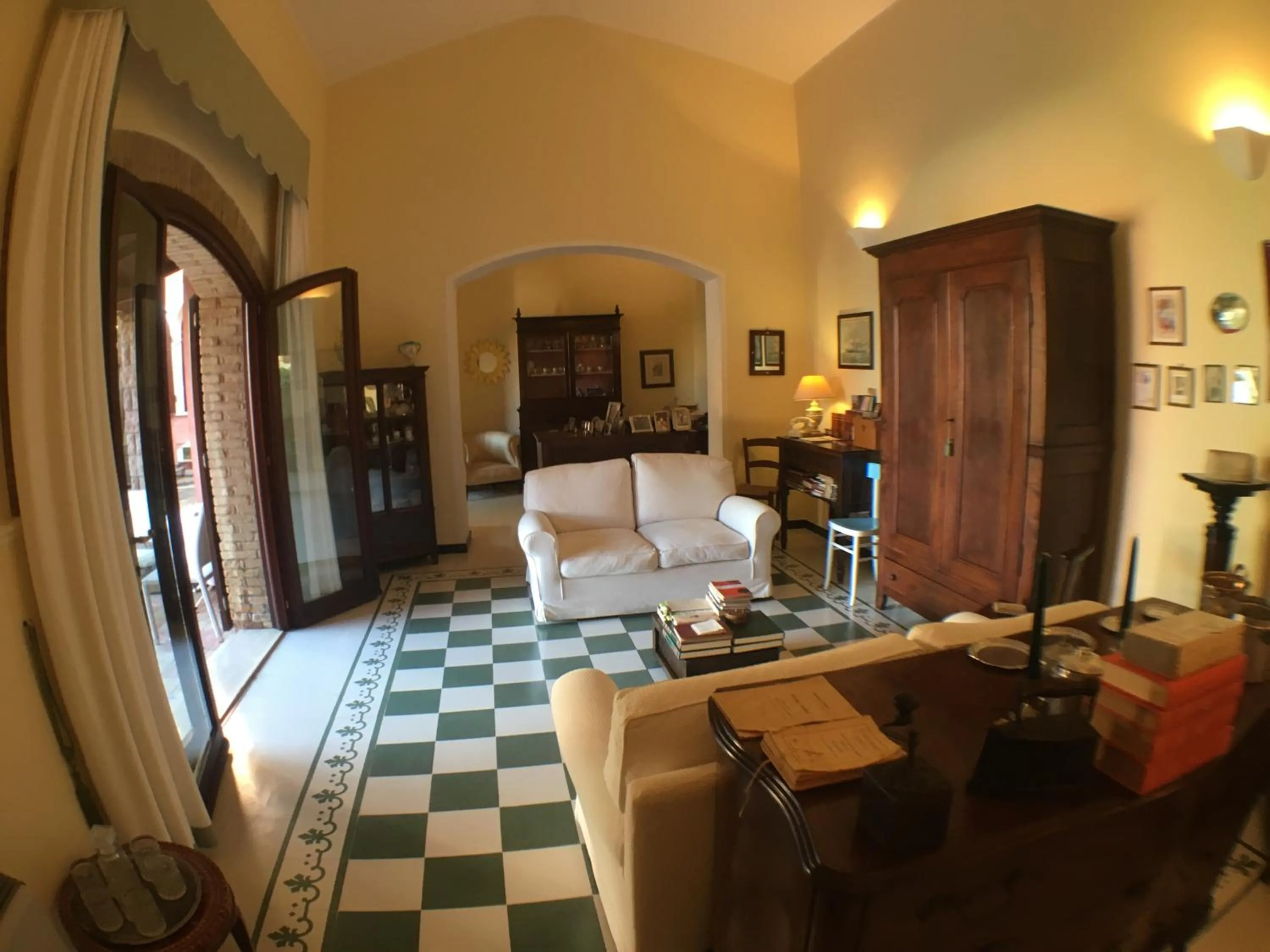 Lobby or reception, Bed in Corte Arrubia