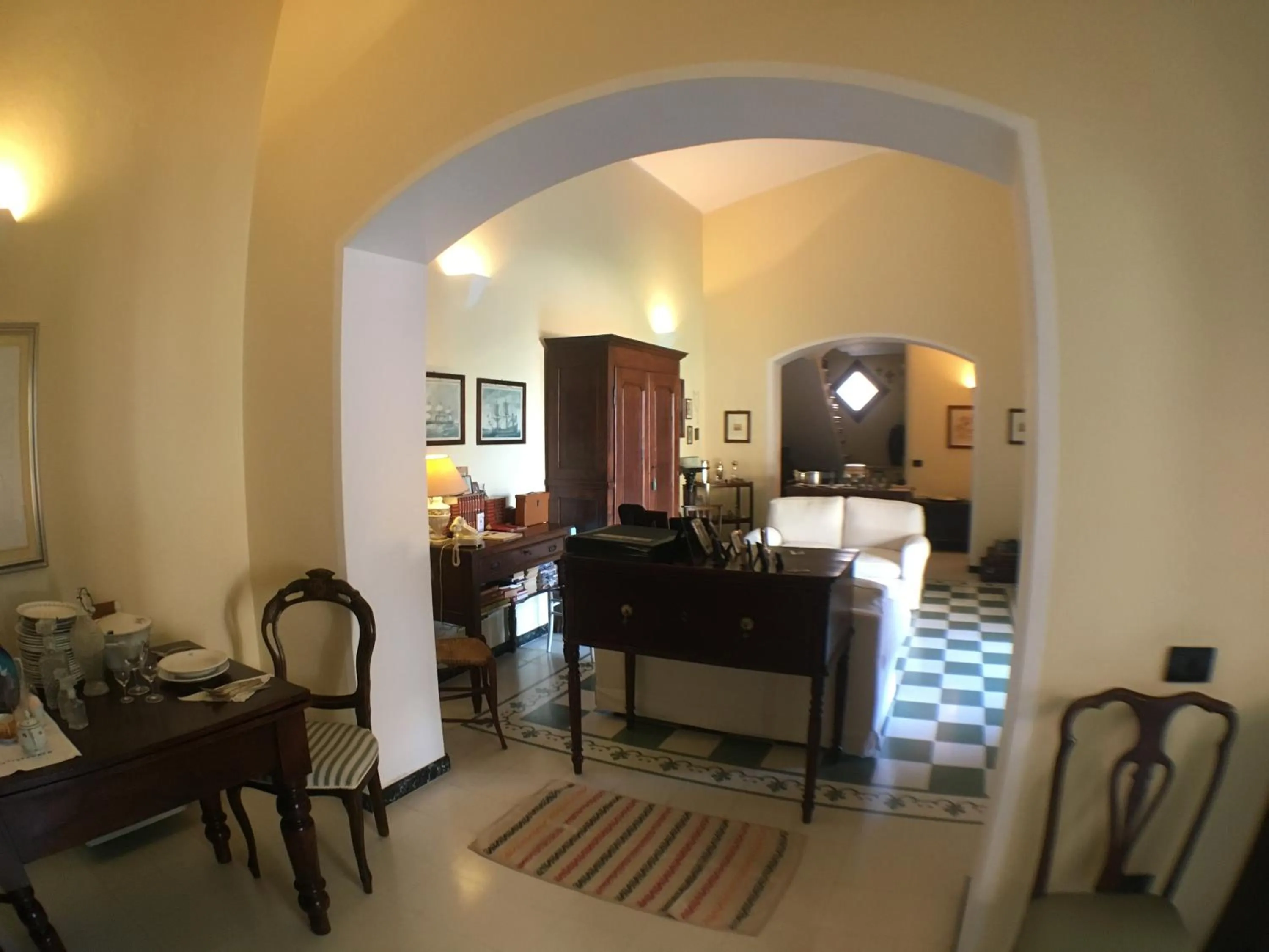 Lobby or reception in Corte Arrubia