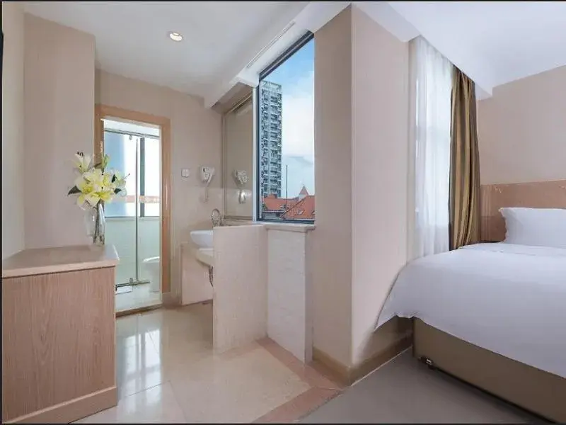 Bed in Vienna Hotel Shenzhen Haiwan Bed in Vienna Hotel Shenzhen Haiwan