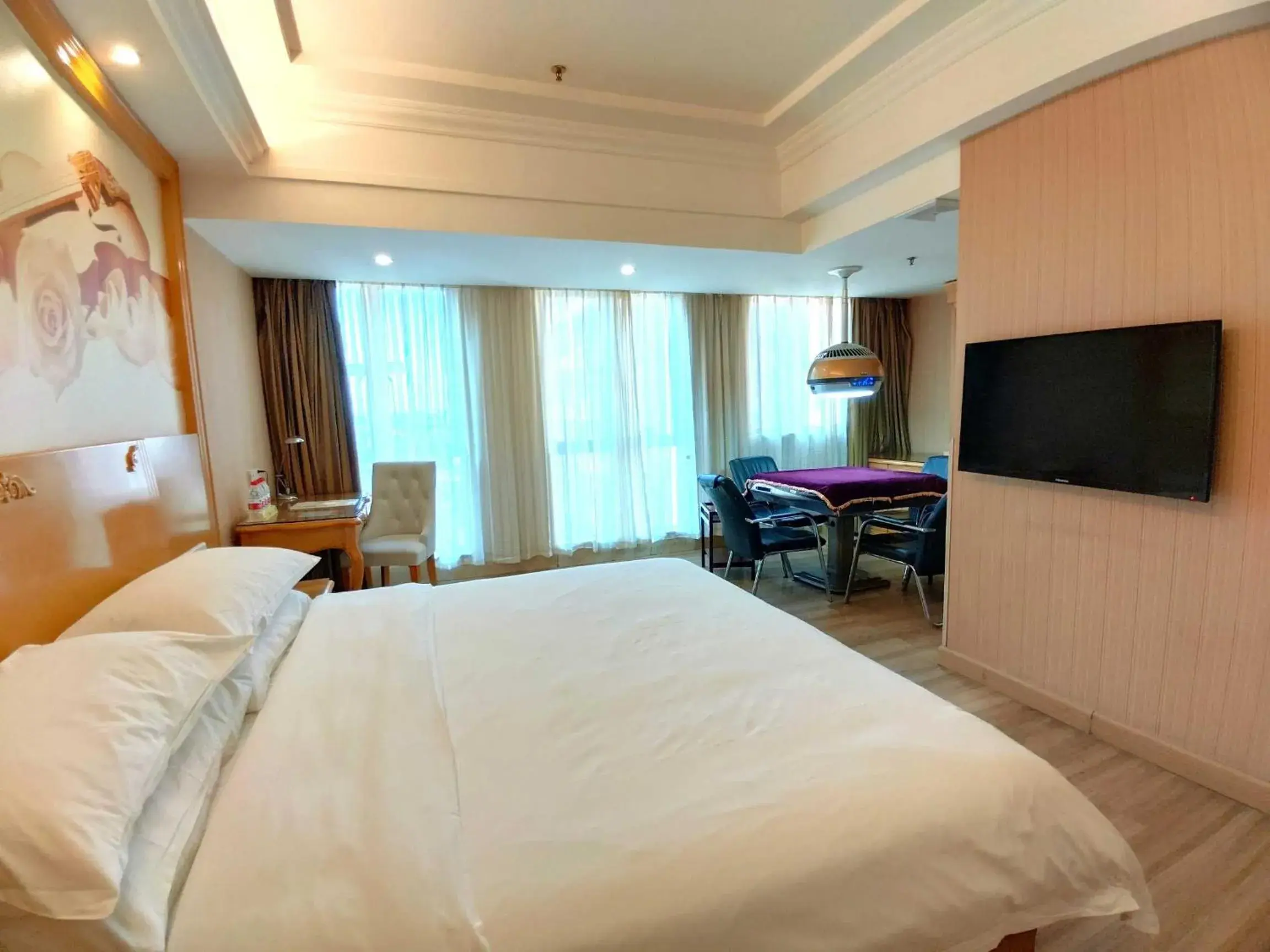 Bed in Vienna Hotel Dongguan Shatian Humen Port Bed in Vienna Hotel Dongguan Shatian Humen Port