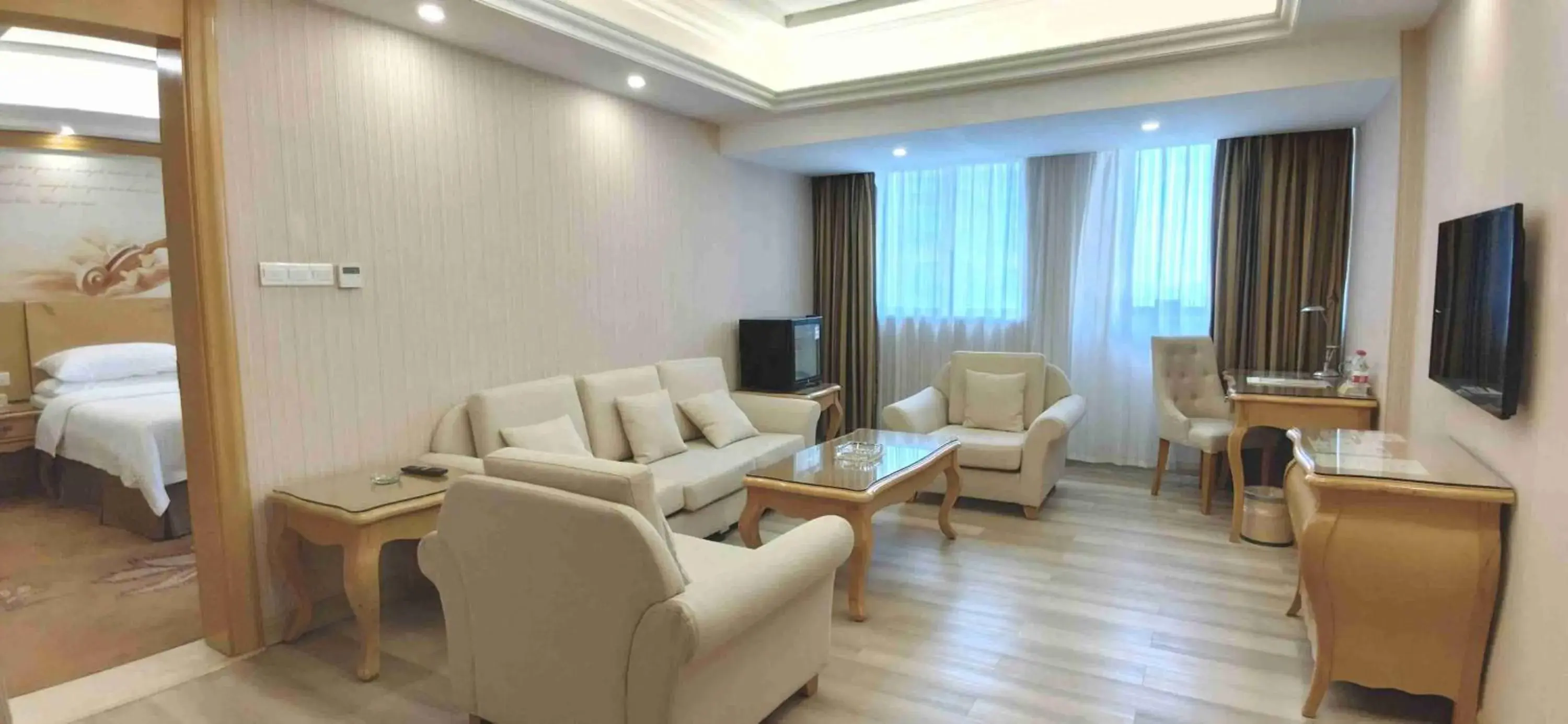 Bed in Vienna Hotel Dongguan Shatian Humen Port Bed in Vienna Hotel Dongguan Shatian Humen Port