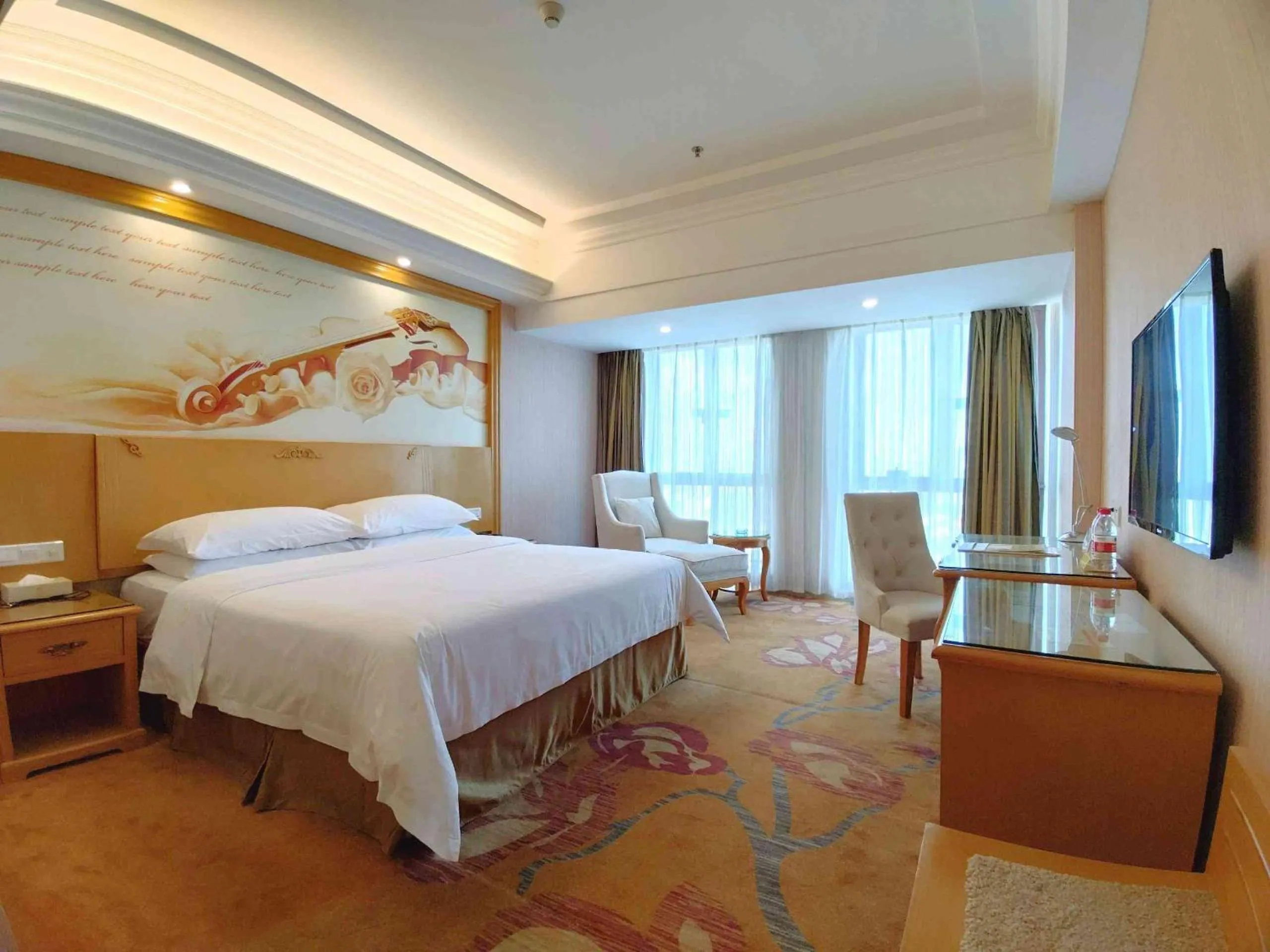 Bed in Vienna Hotel Dongguan Shatian Humen Port