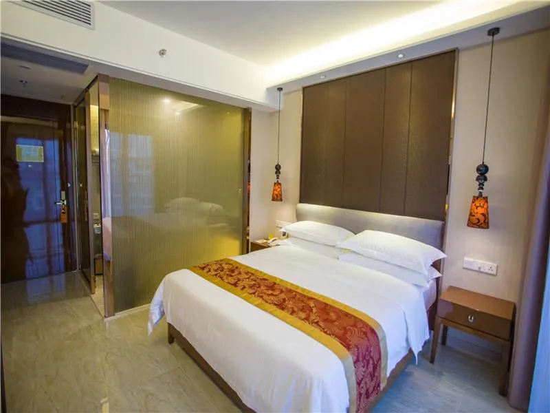 Bed in Vienna Hotel Sanya Sanya Bay