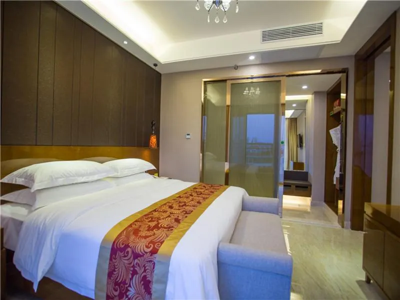 Bed in Vienna Hotel Sanya Sanya Bay