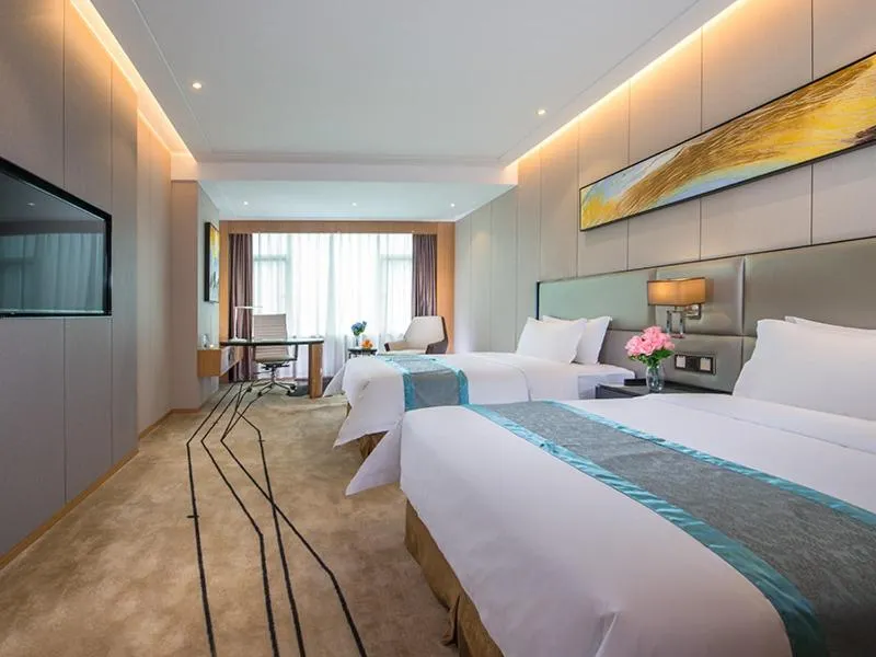 Bed in Vienna International Hotel Foshan The World of Flowers