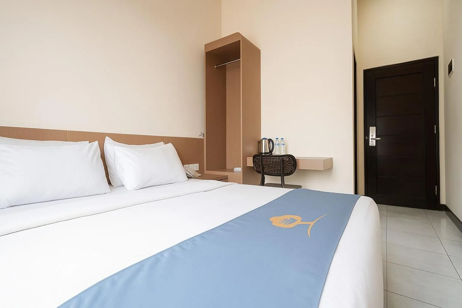 Bed in Ciptaningati Culture Hotel Batu