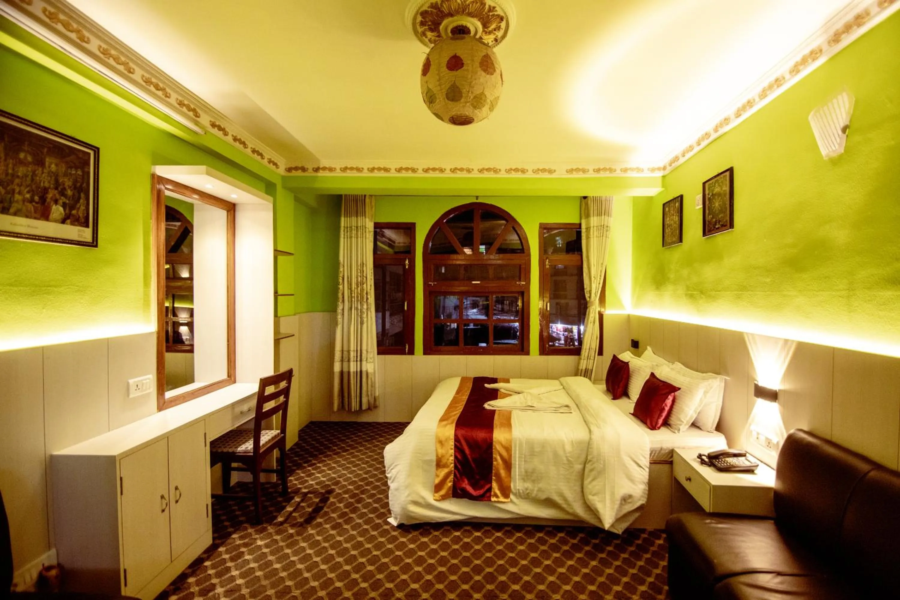 Bedroom, Bed in Hotel Pomelo House