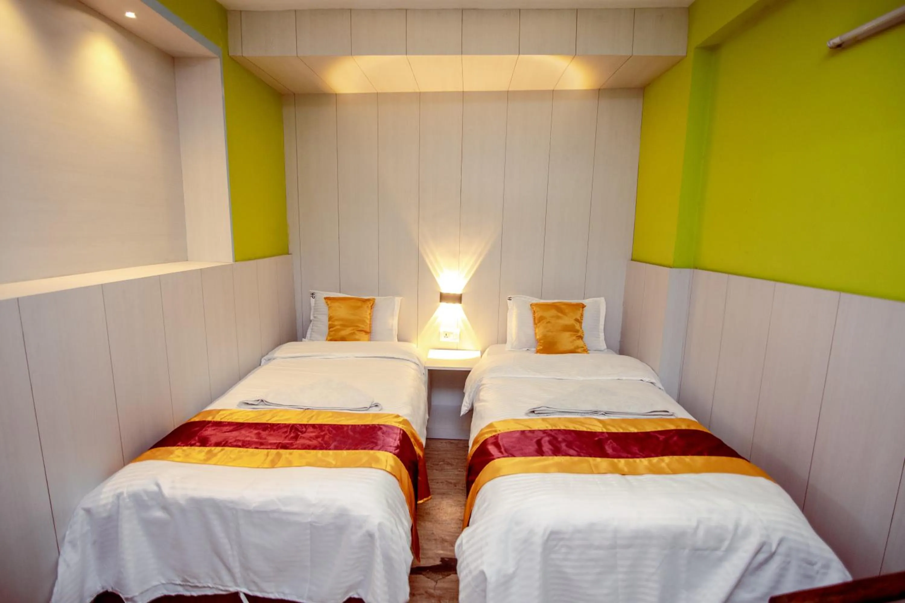 Bed in Hotel Pomelo House
