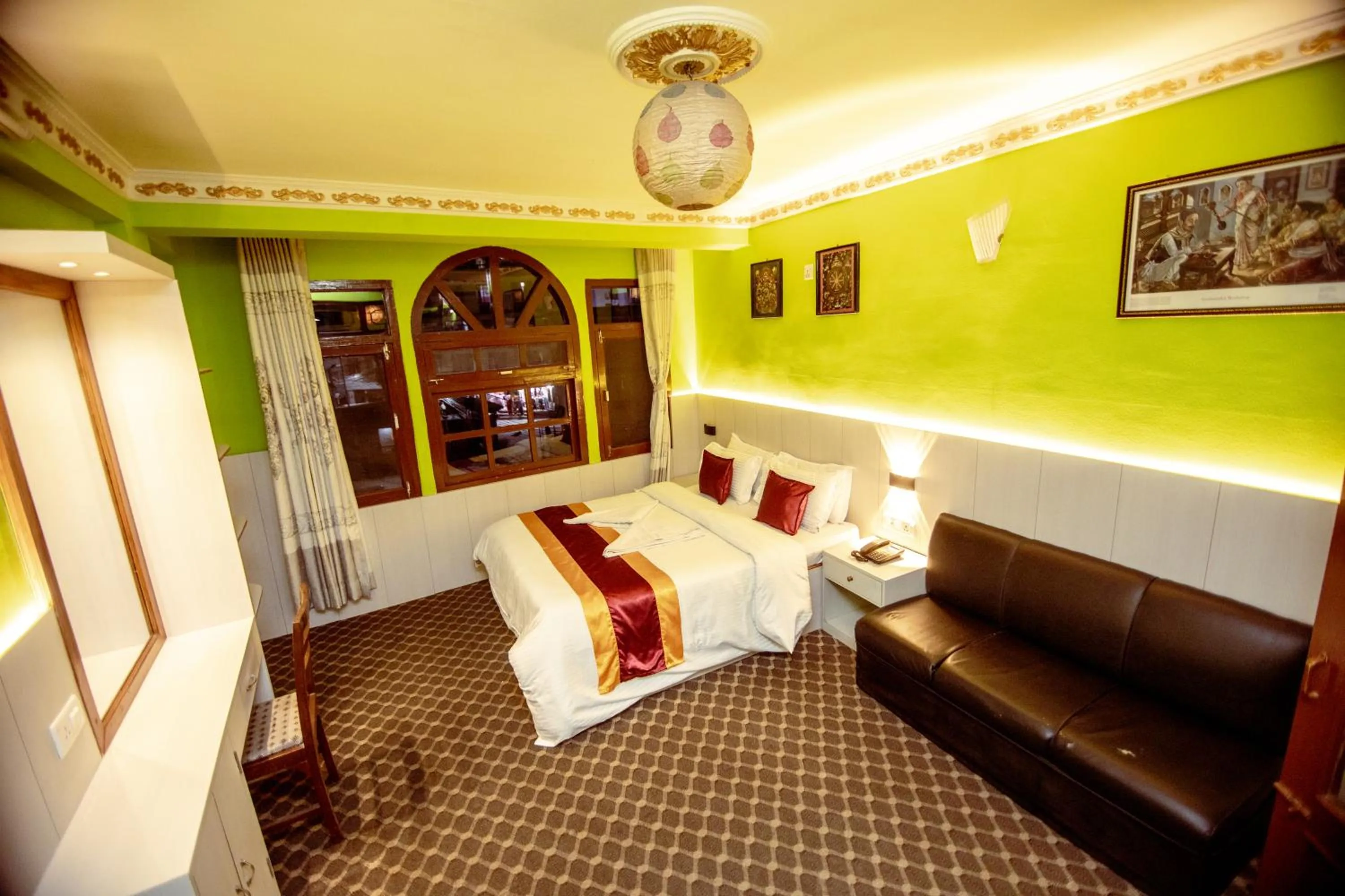 Bed in Hotel Pomelo House