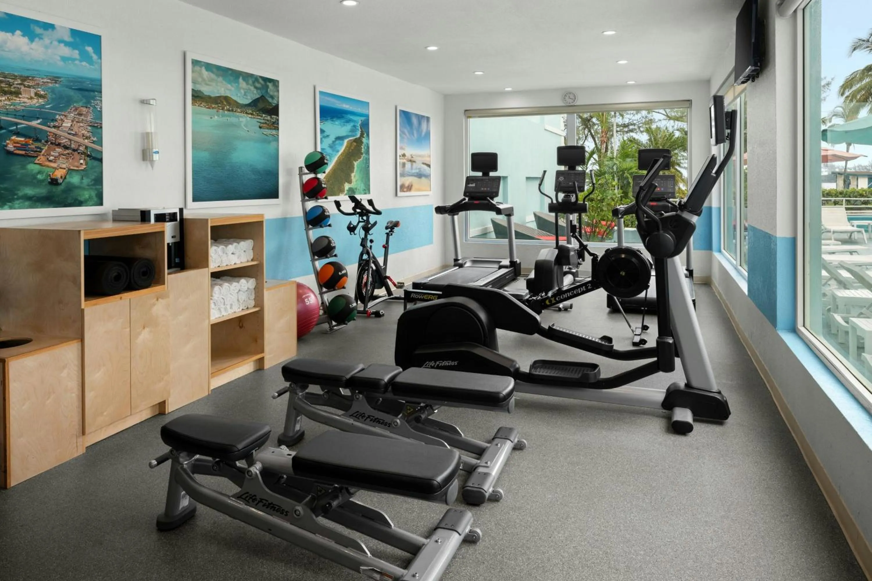 Fitness centre/facilities in Courtyard by Marriott Nassau Downtown/Junkanoo Beach