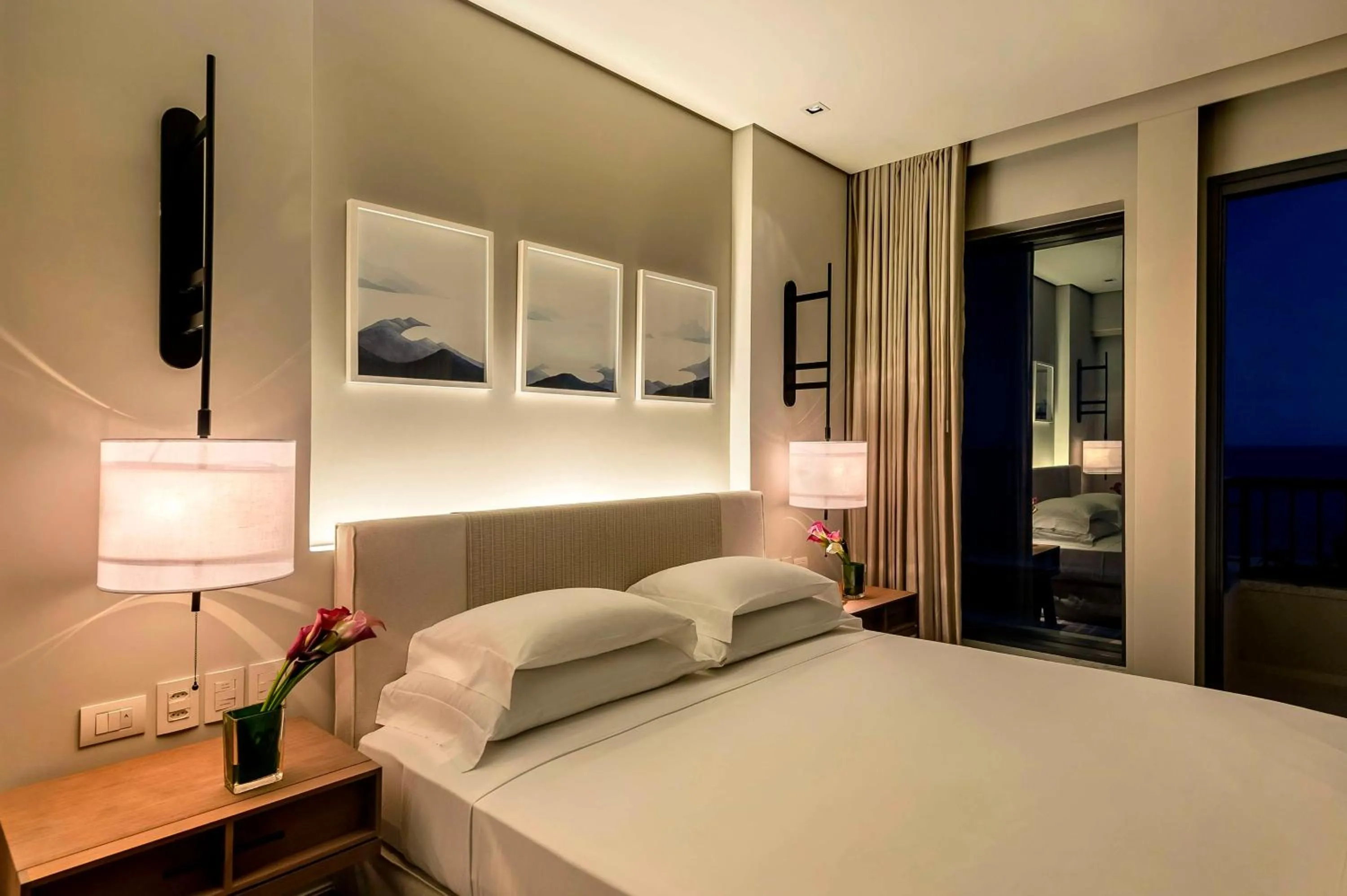 Bedroom, Bed in Grand Hyatt Rio de Janeiro