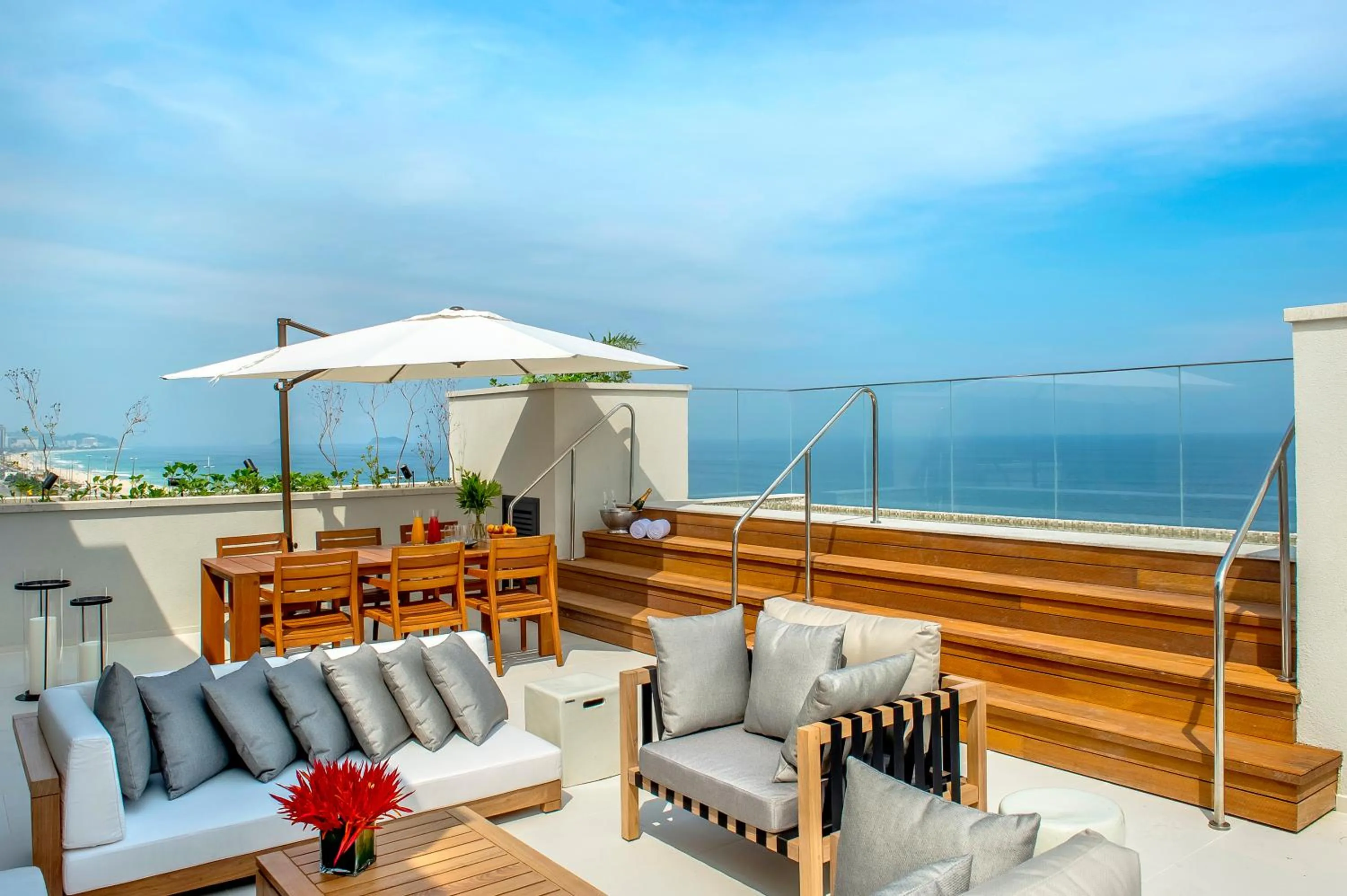 Patio in Grand Hyatt Rio de Janeiro