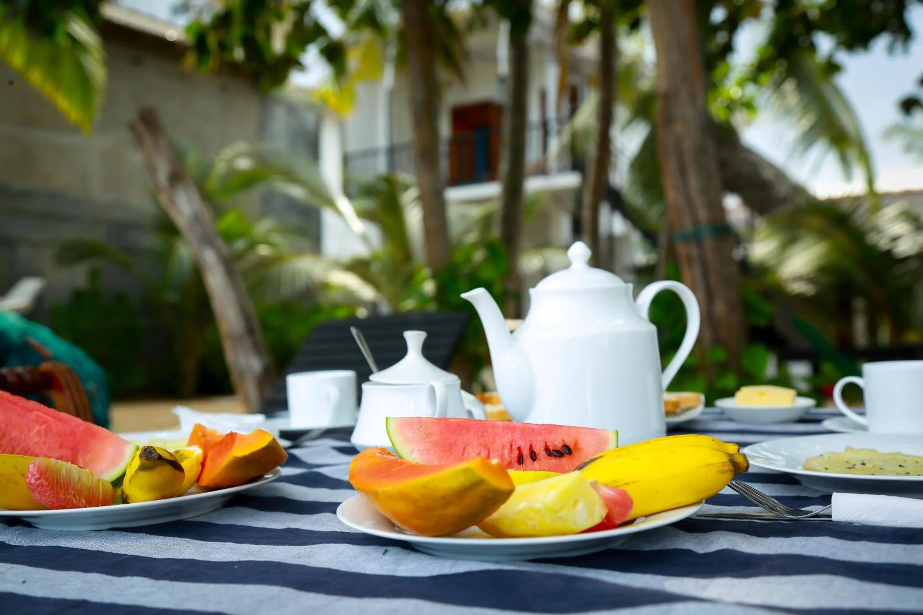 Continental breakfast in Sunray Beach House