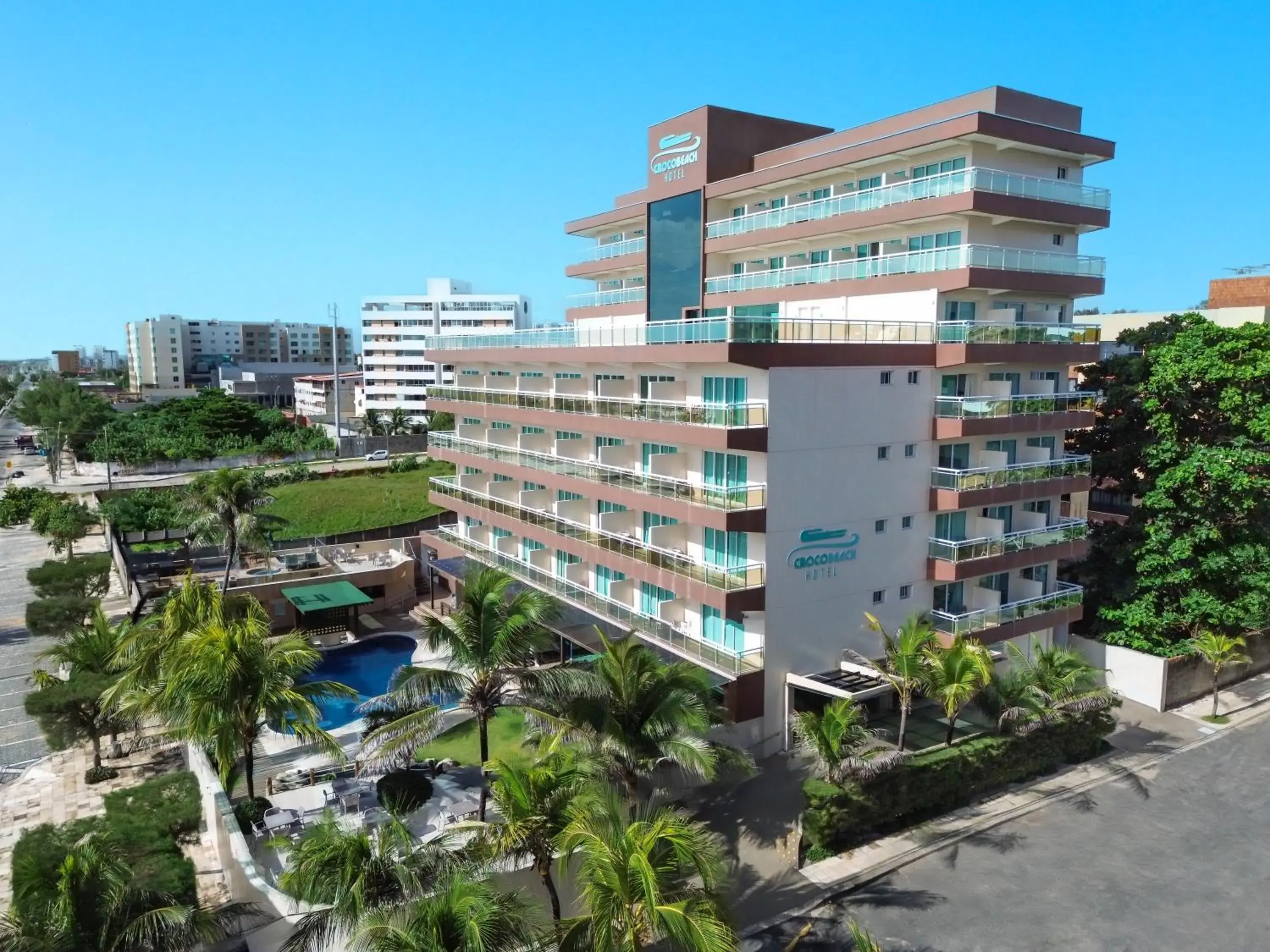 Property building in Crocobeach Hotel Property building in Crocobeach Hotel