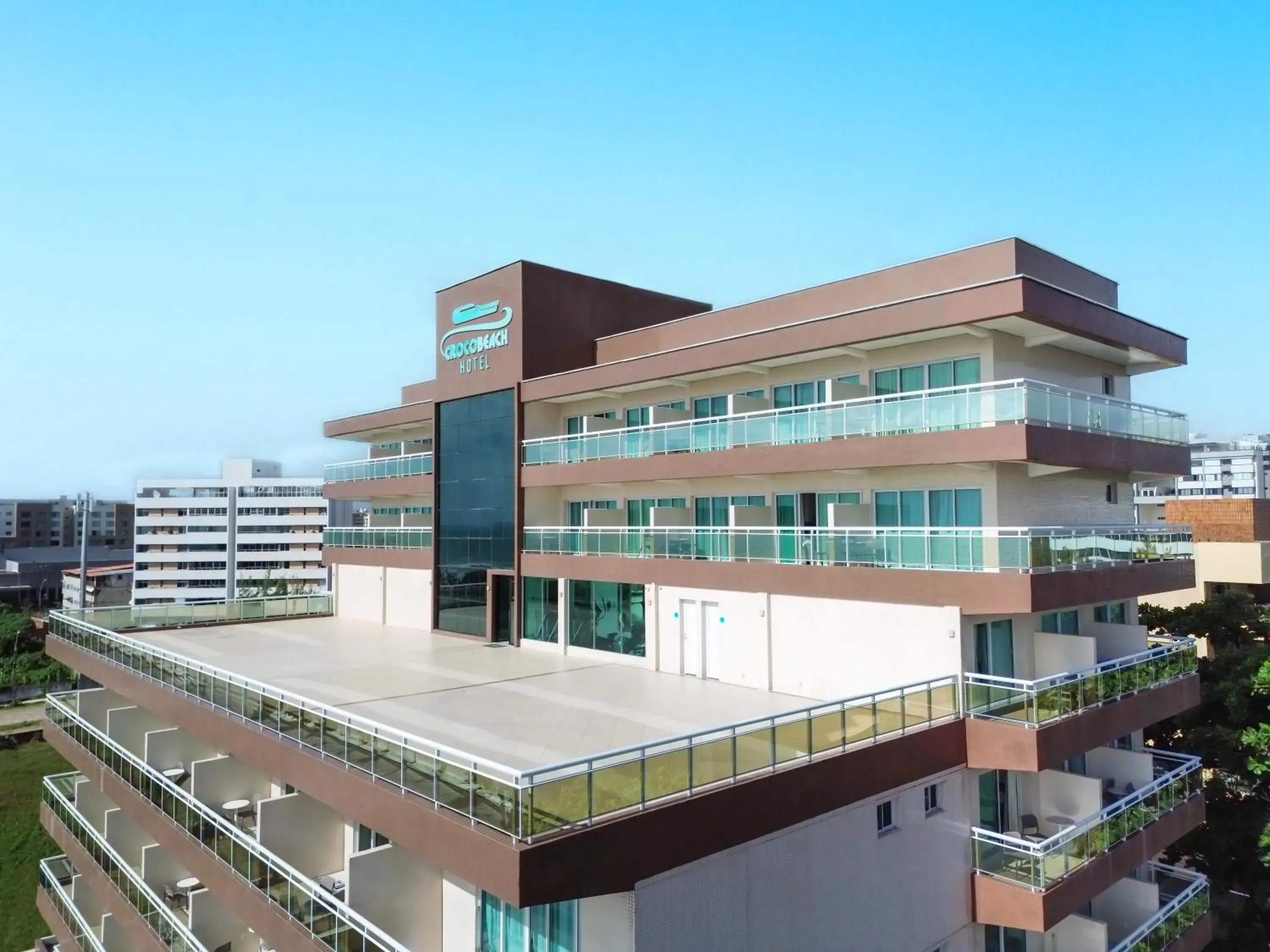 Property building in Crocobeach Hotel Property building in Crocobeach Hotel